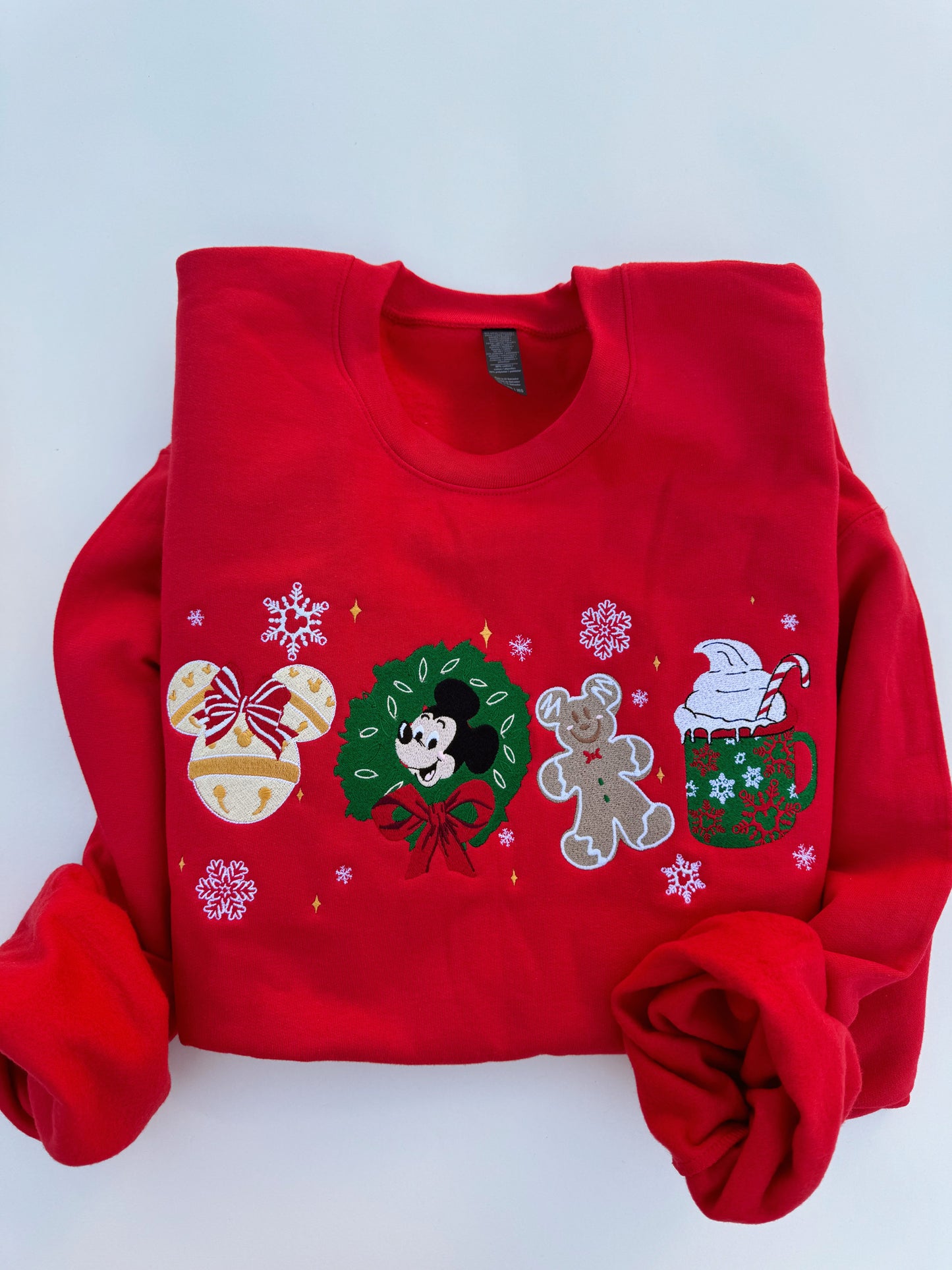 All things Christmas embroidered crewneck PRE ORDER (11/21-12/3)