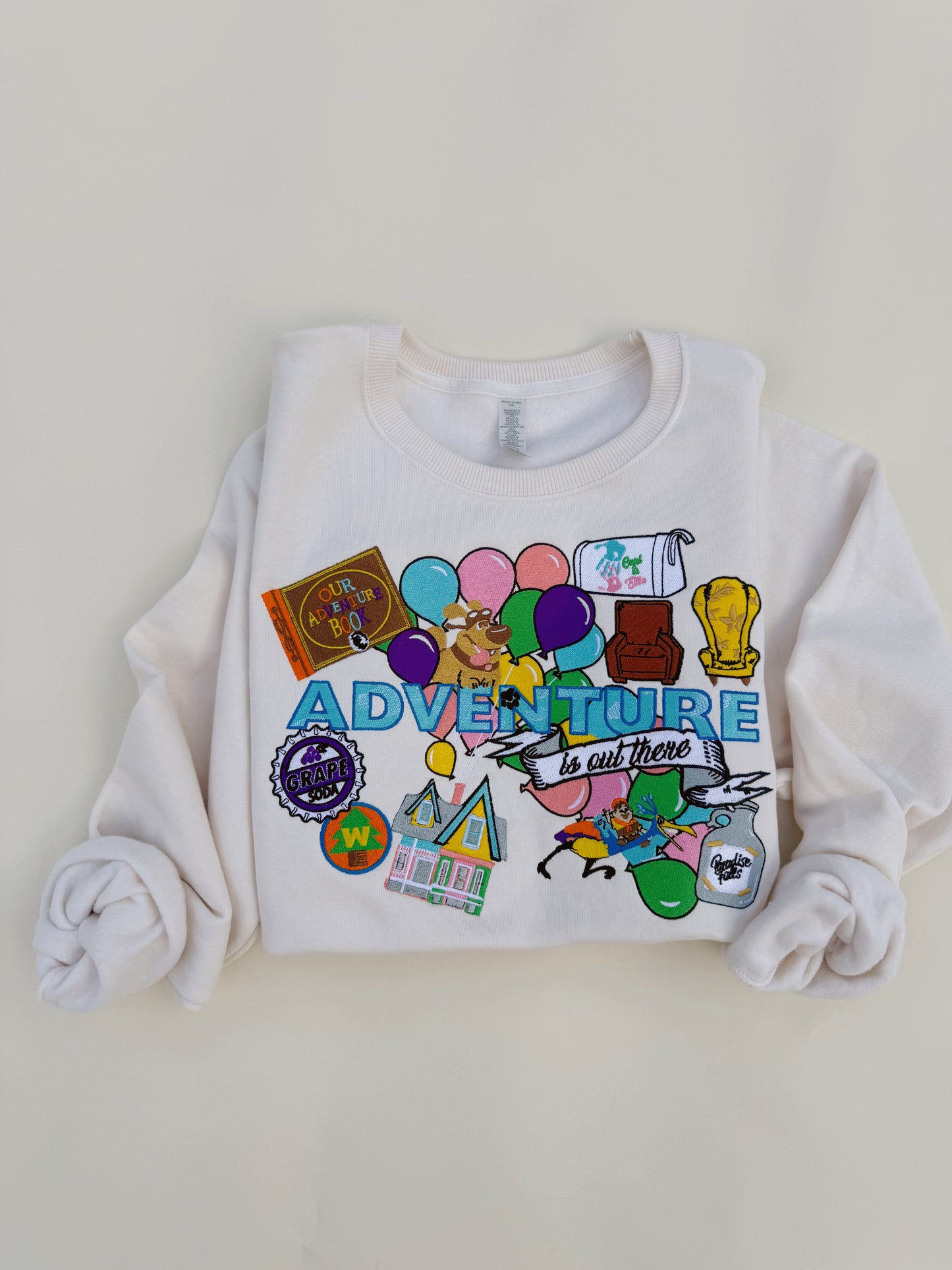 Adventure embroidered crewneck PRE-ORDER (11/21-12/3)