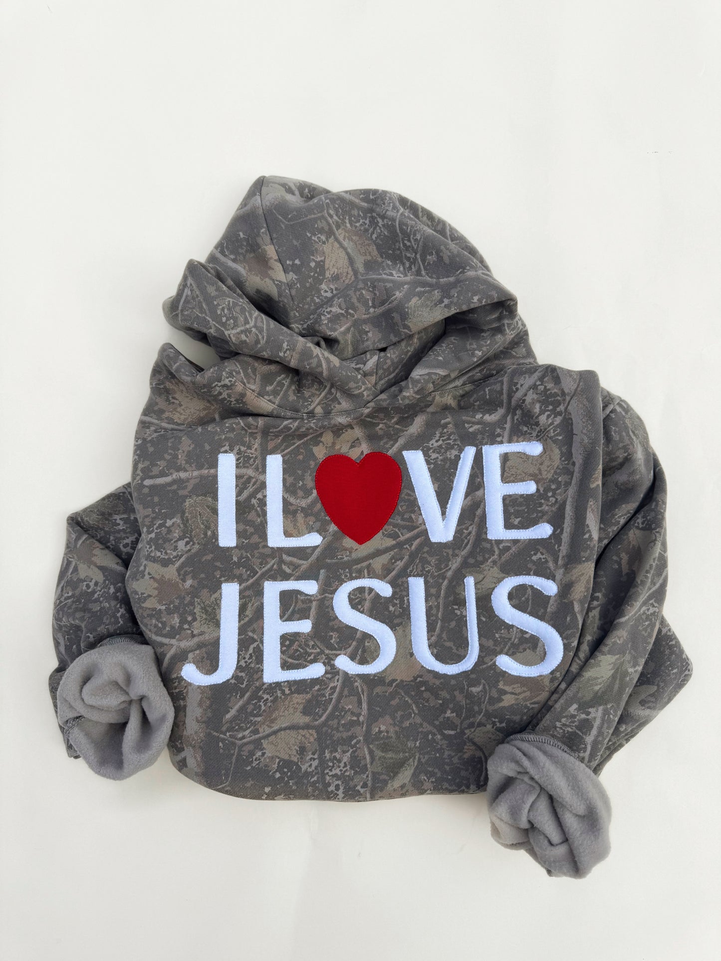 I LOVE JESUS Embroidered Hoodie (11/21-12/3)