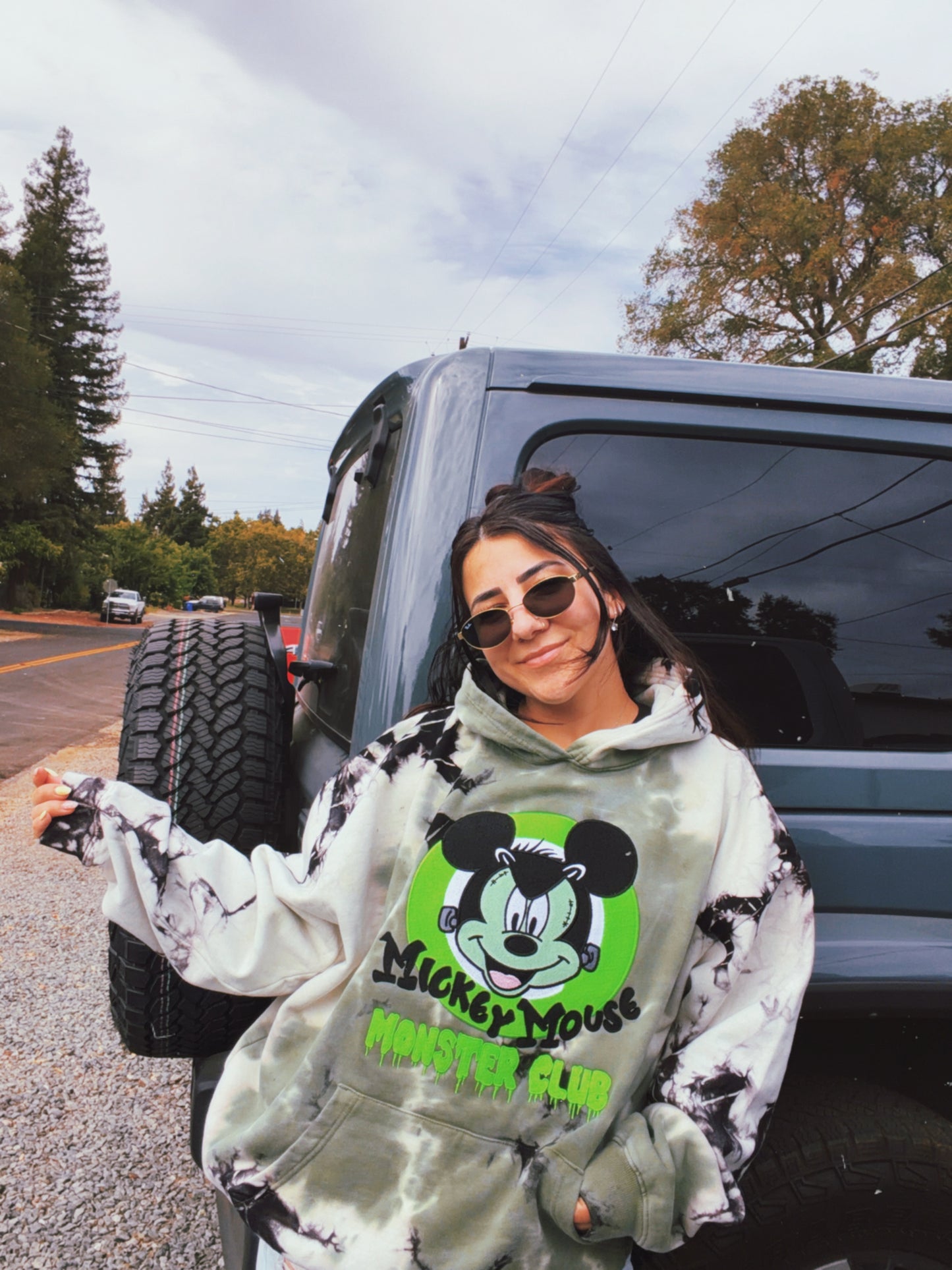Monster Club Embroidered sweatshirt PRE ORDER (END OF SEPTEMBER/EARLY OCTOBER)