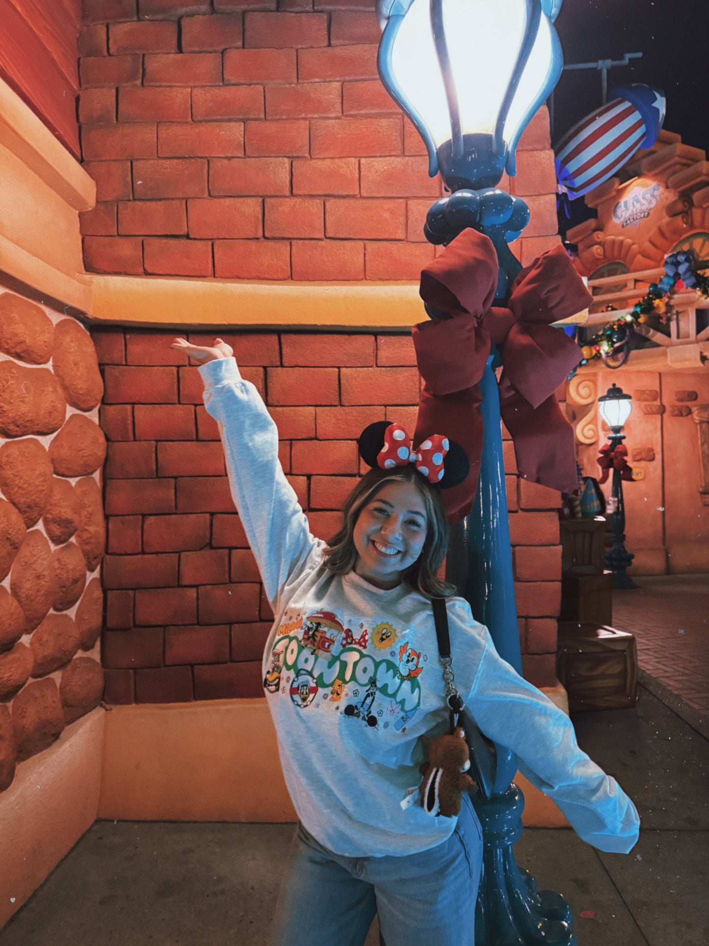 TOONTOWN Embroidered Sweatshirt Land Collection PRE-ORDER(LATE JUNE/EARLY JULY)