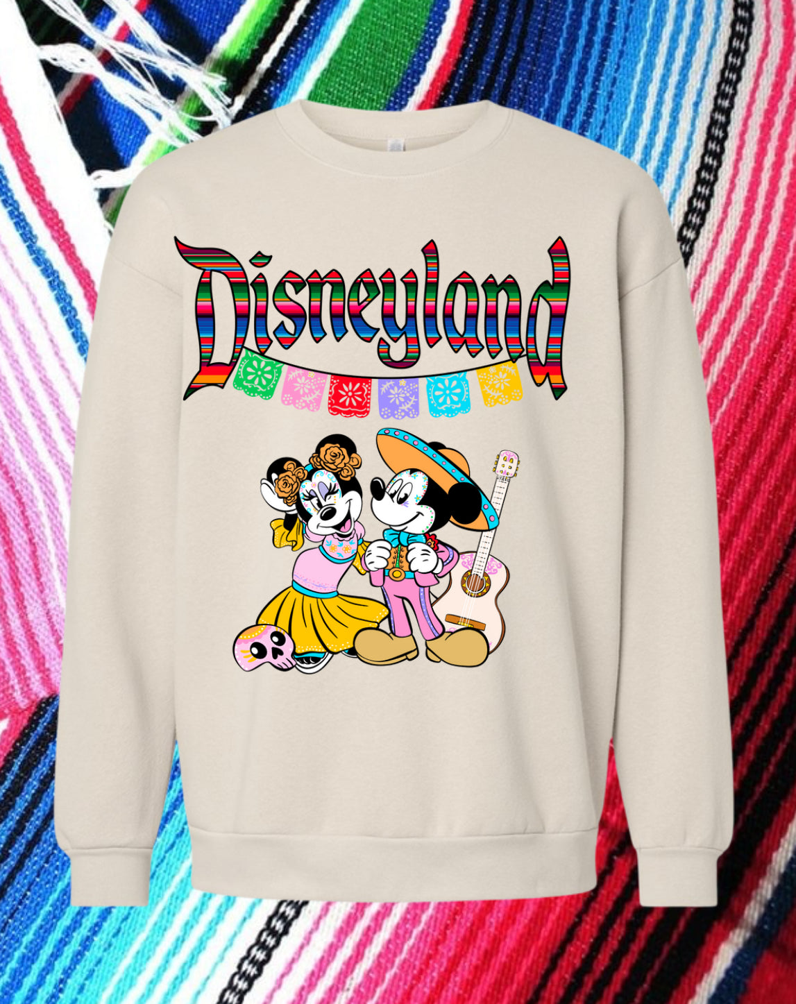 Dia de los muertos GRAPHIC sweatshirt MADE TO ORDER