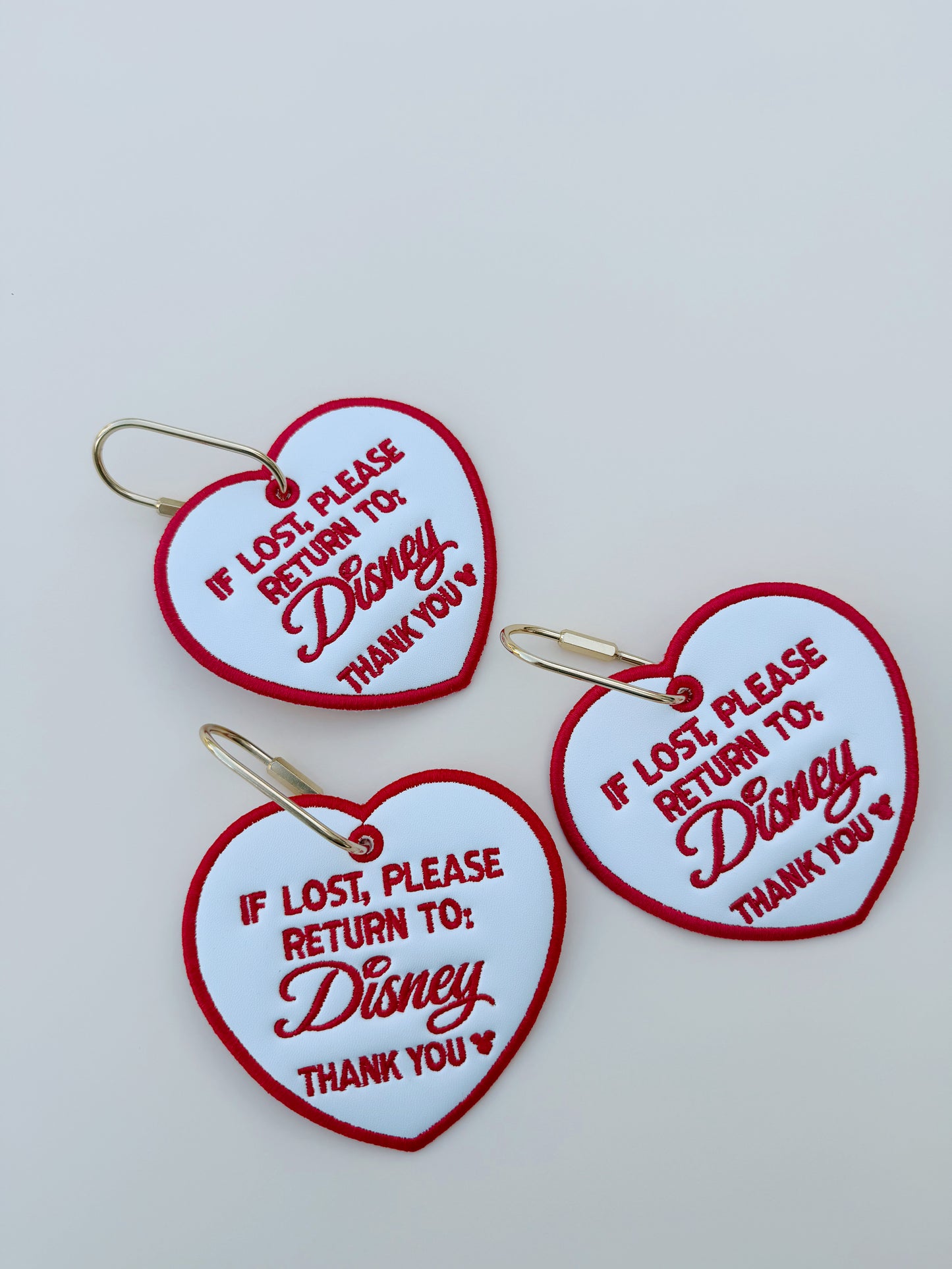 Embroidered Bag Tags (READY TO SHIP)