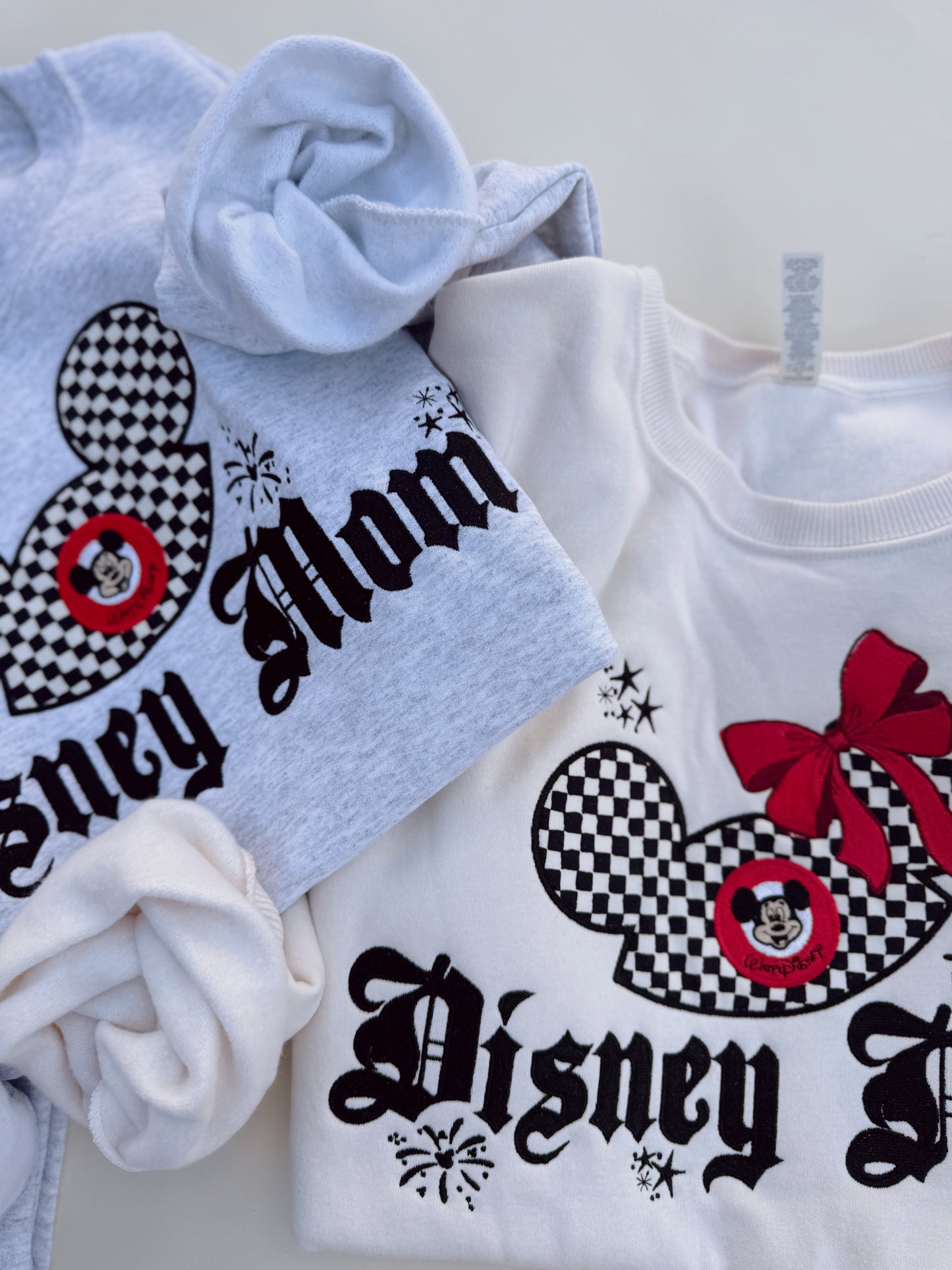 Checkered Magic Hat embroidered crewnecks PRE ORDER (11/21-12/3)