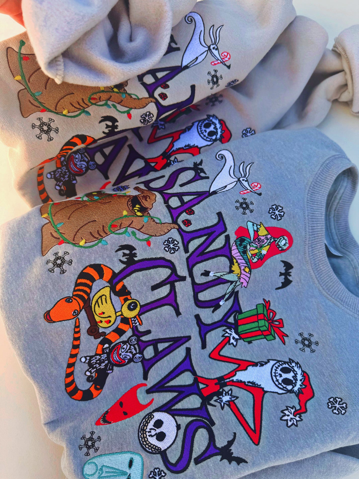 Nightmare embroidered crewneck PRE-ORDER (11/21-12/3)