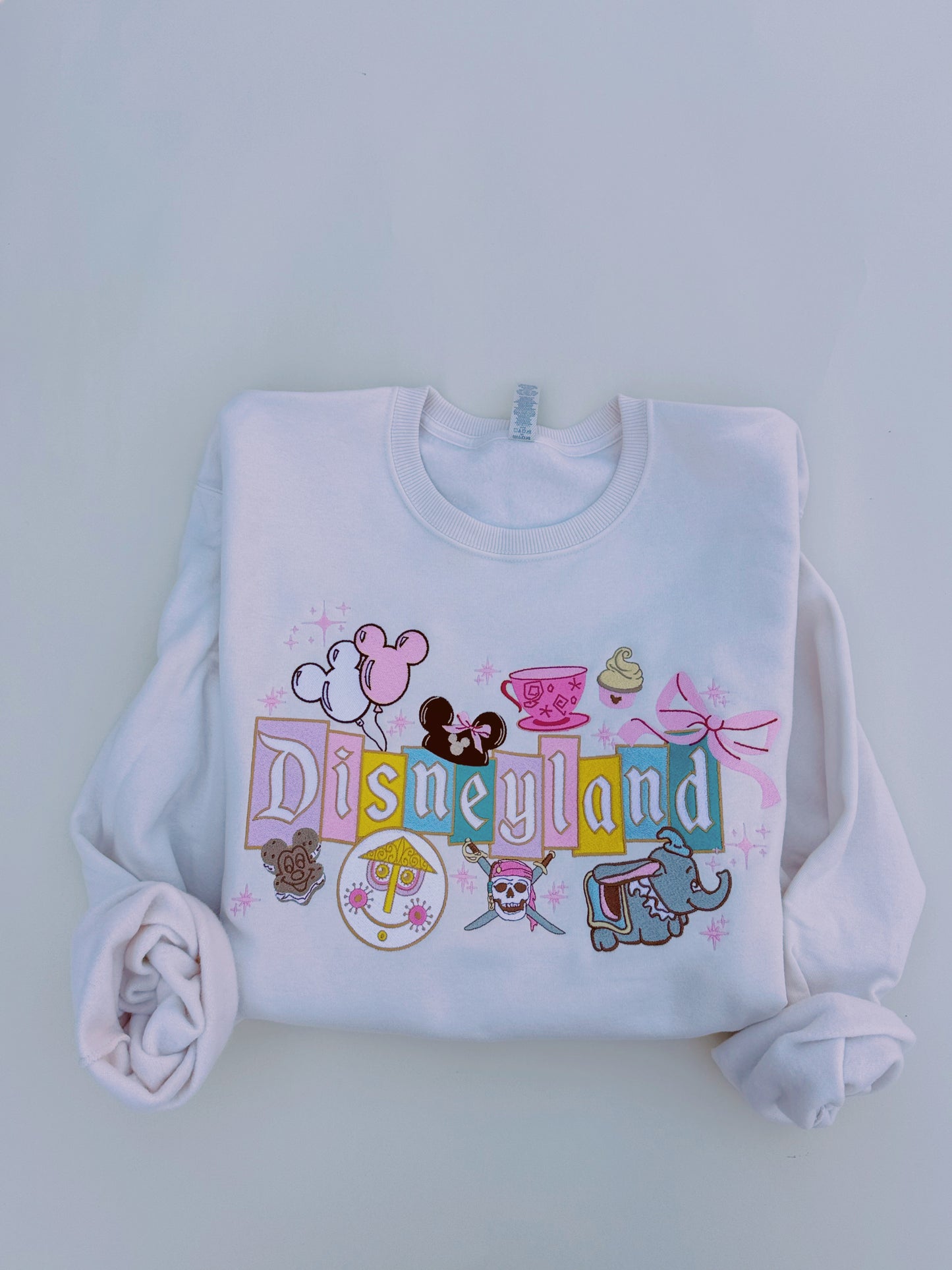 Girly In the Parks Embroidered Sweatshirt PRE-ORDER (11/21-12/3)
