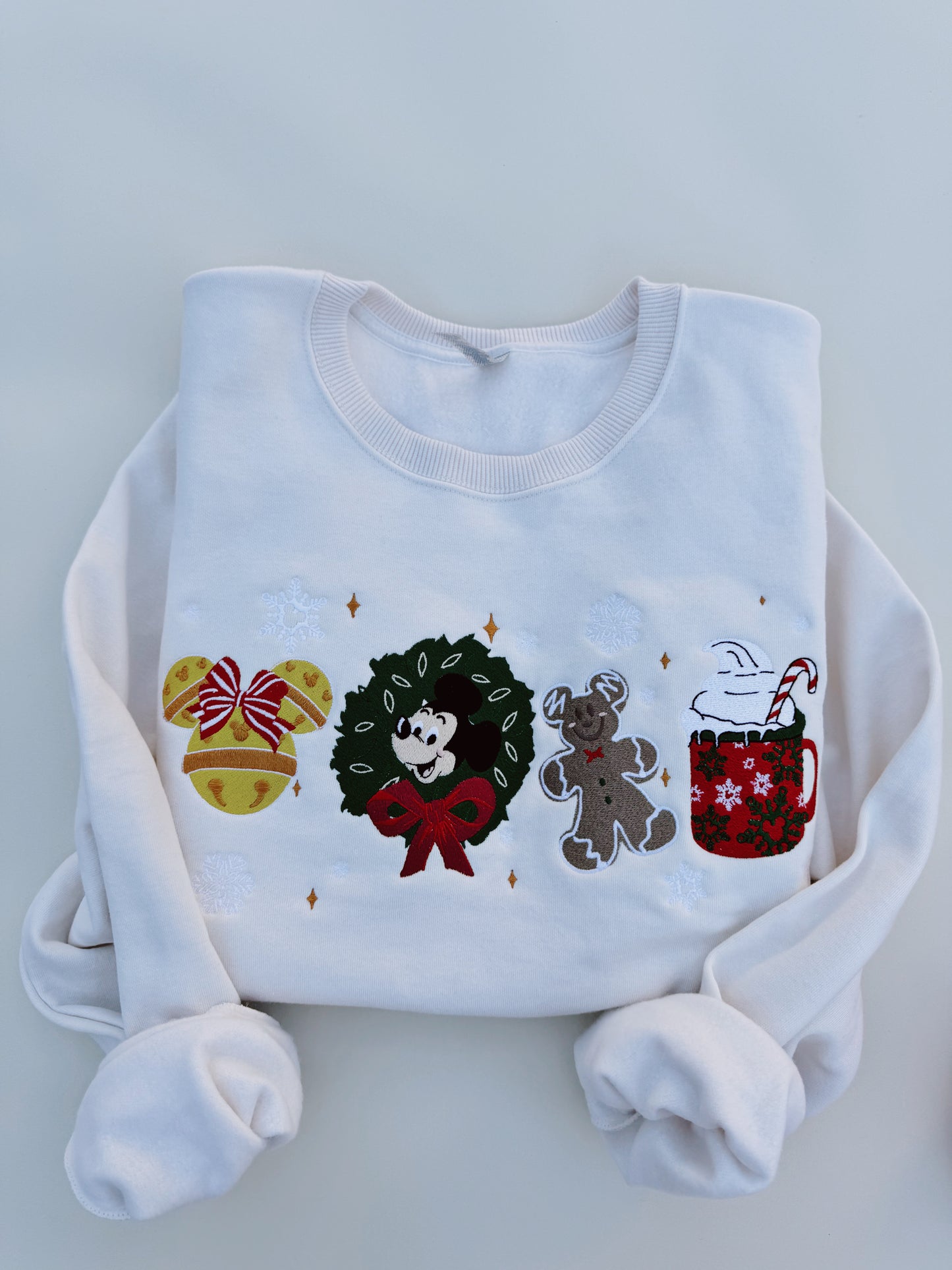 All things Christmas embroidered crewneck PRE ORDER (11/21-12/3)