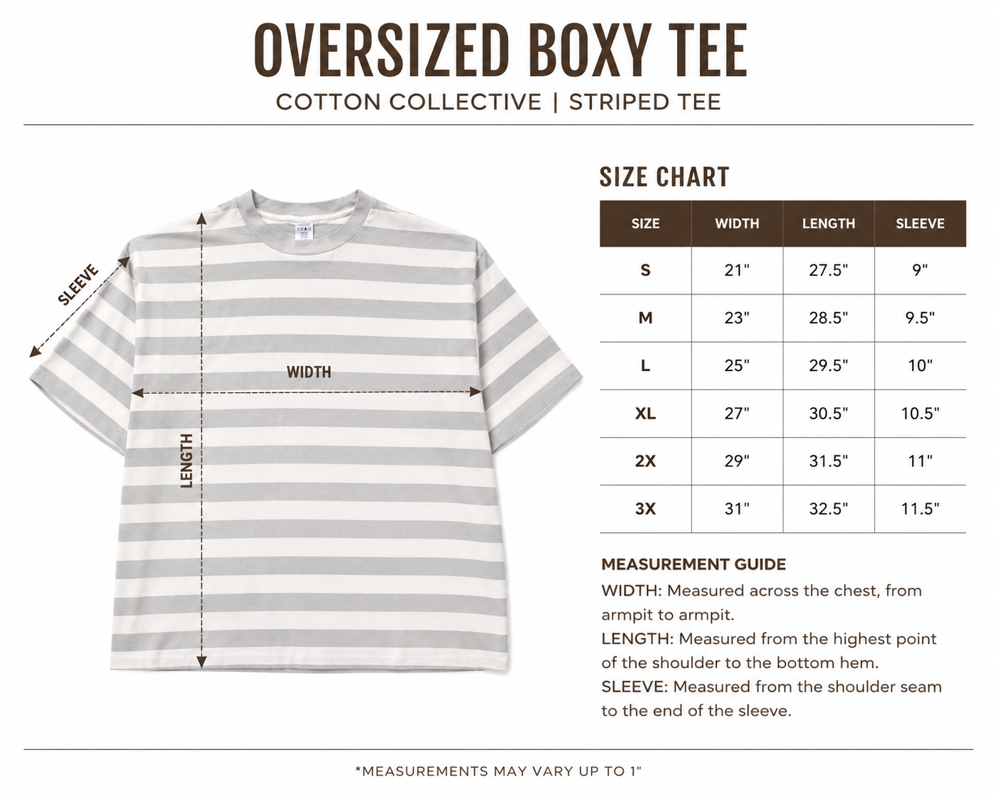 Striped monster club GRAPHIC BOXY TEE (EARLY/MID SEPTEMBER)