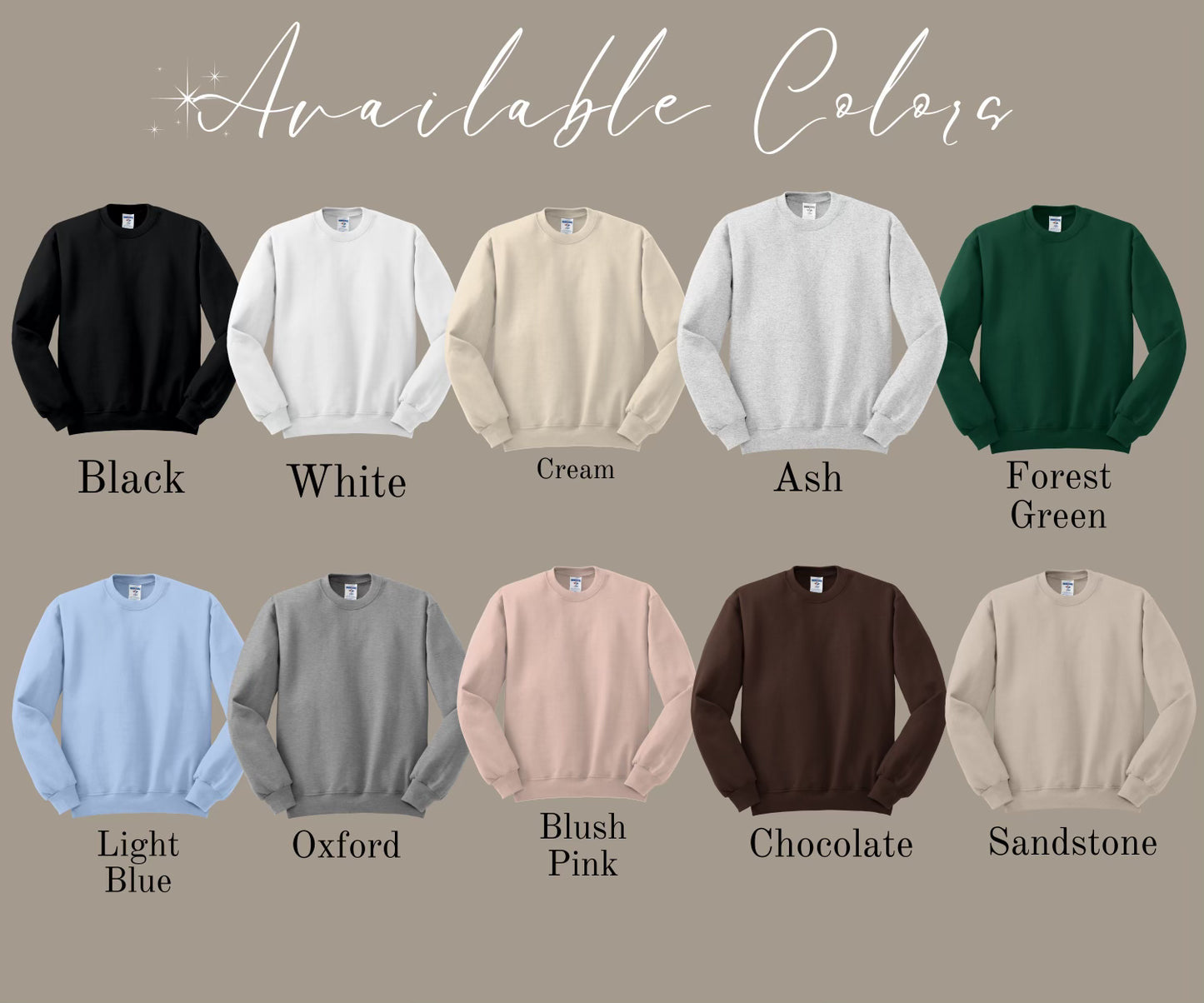 Eras in the park crewneck PRE ORDER(MID/LATE JULY)
