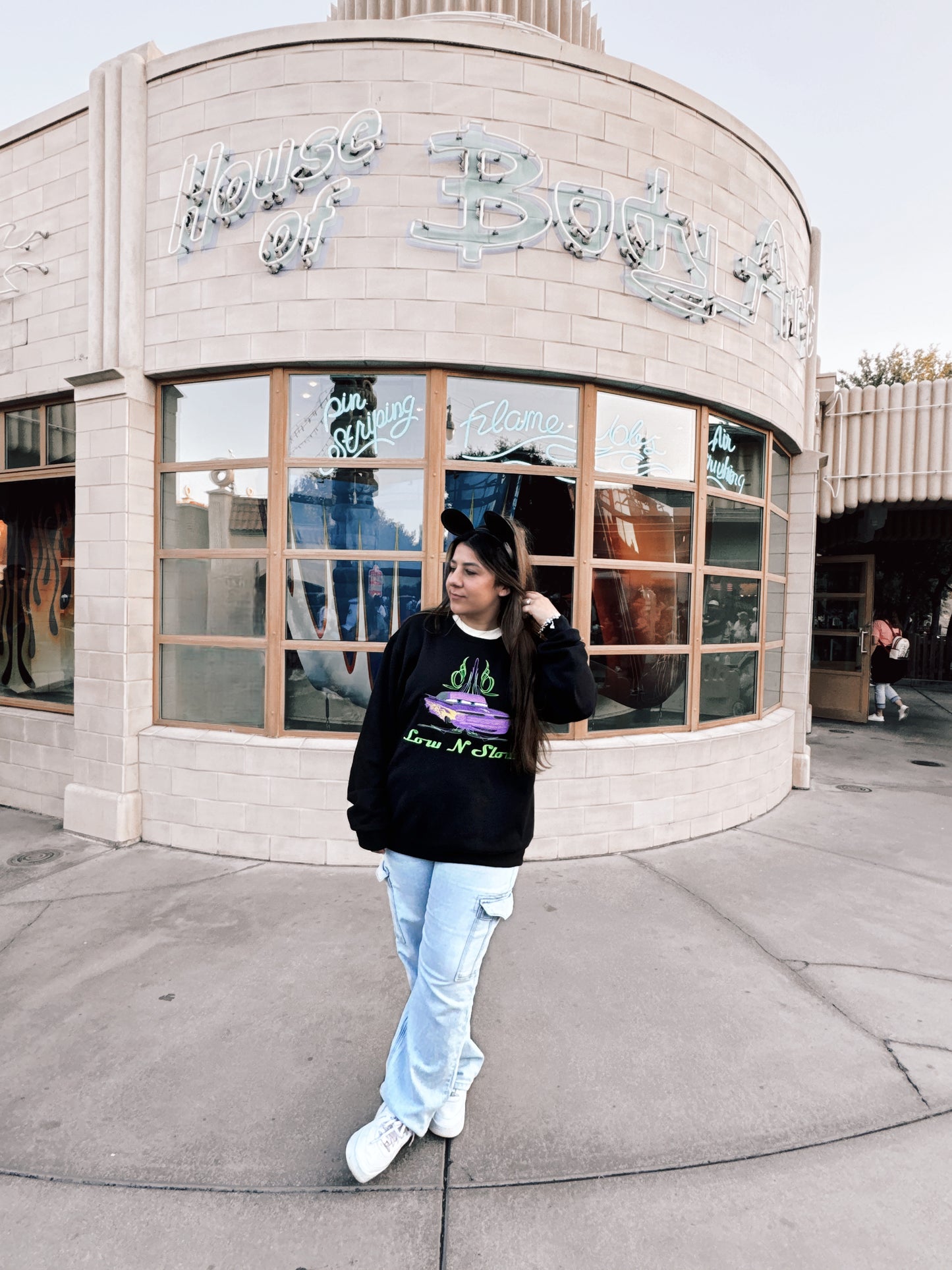 Low N Slow embroidered crewneck PRE ORDER (11/21-12/3)