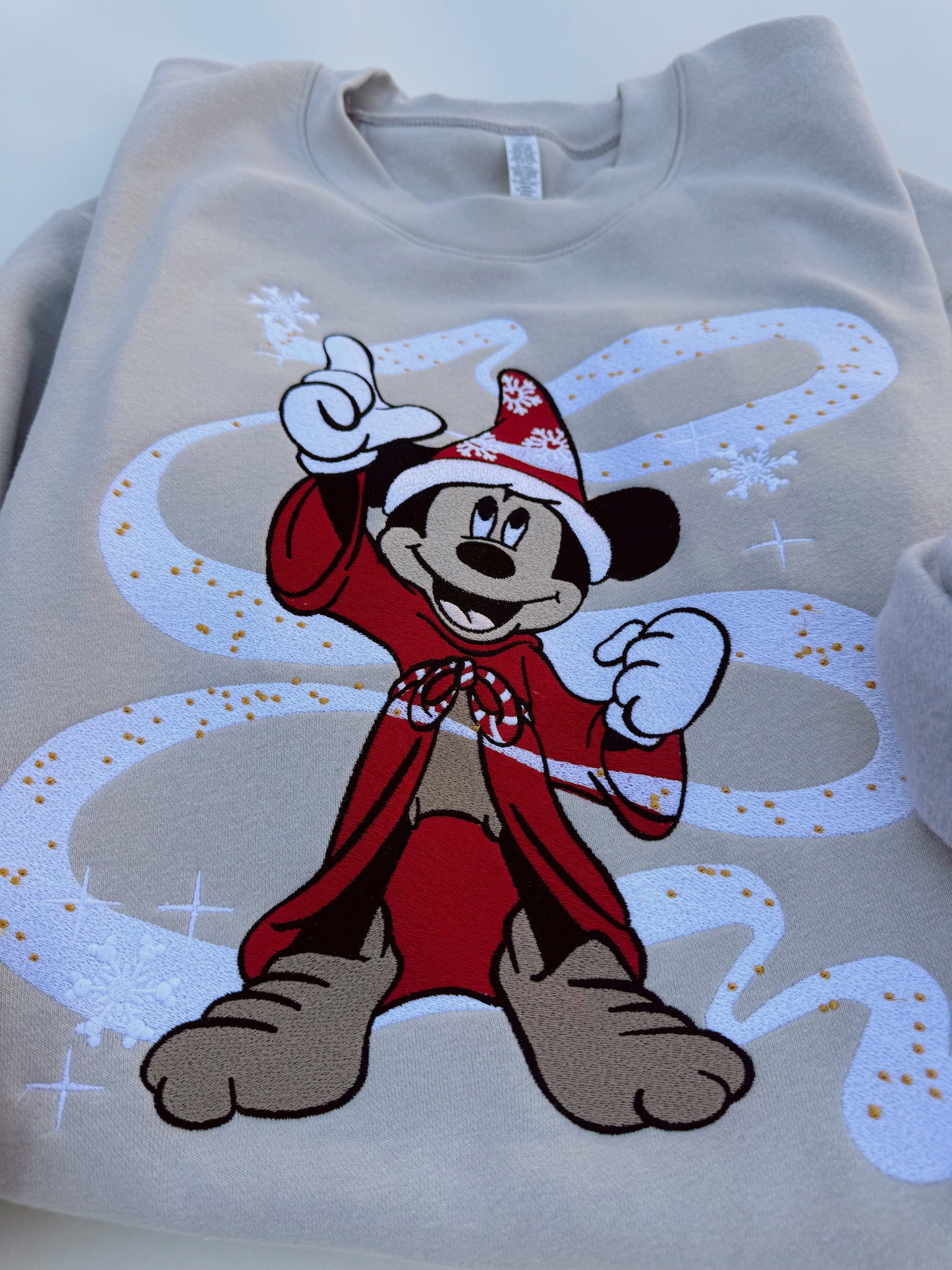 Christmas Sorcerer embroidered crewneck PRE ORDER (11/21-12/3)