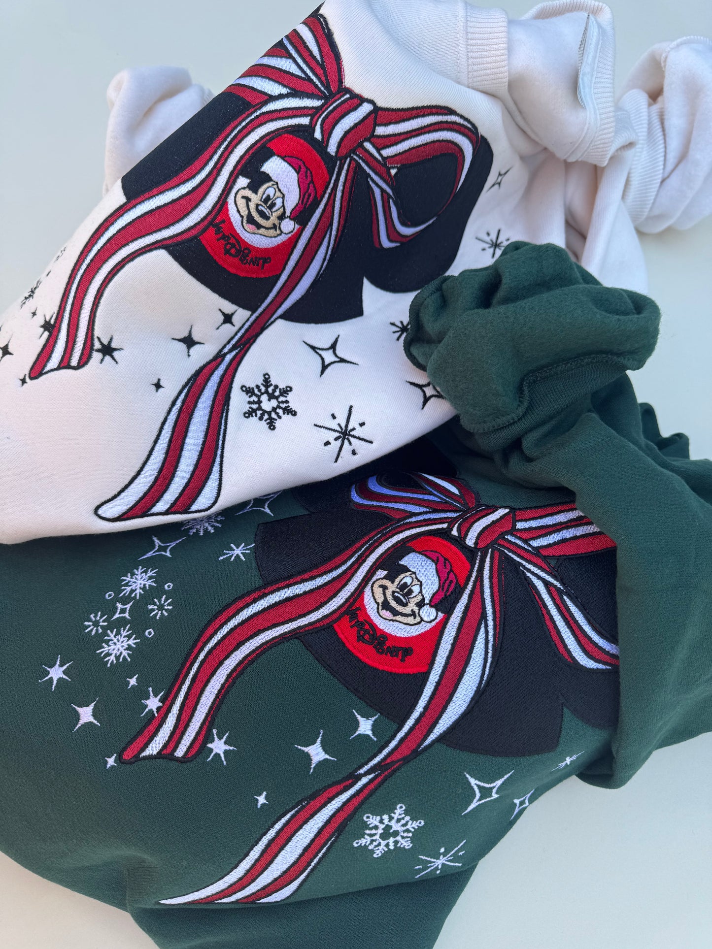 Santa Hat embroidered crewneck PRE-ORDER (11/21-12/3)