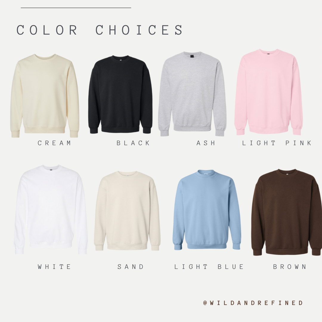 vintage splash unisex crewneck