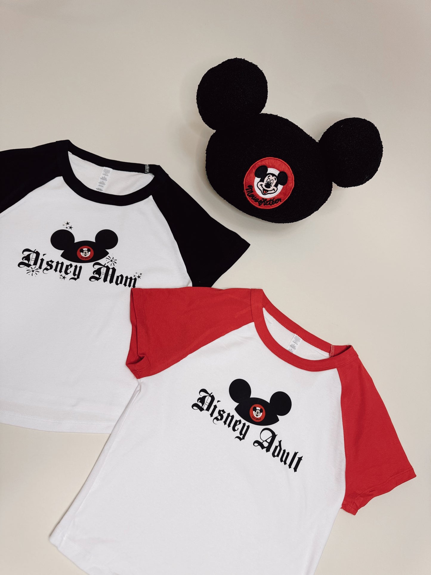 Old english women's baby tee (MADE TO ORDER)