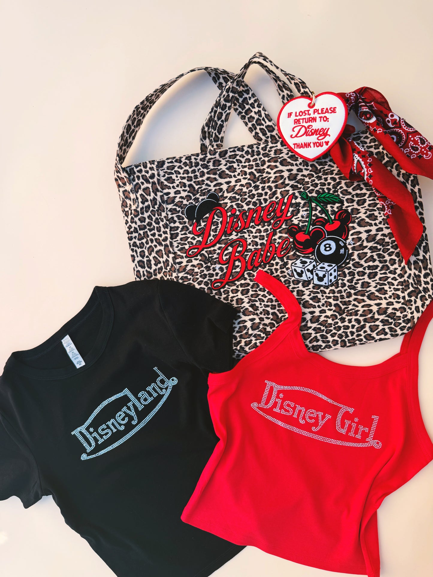 Rhinestone Park tops MADE TO ORDER
