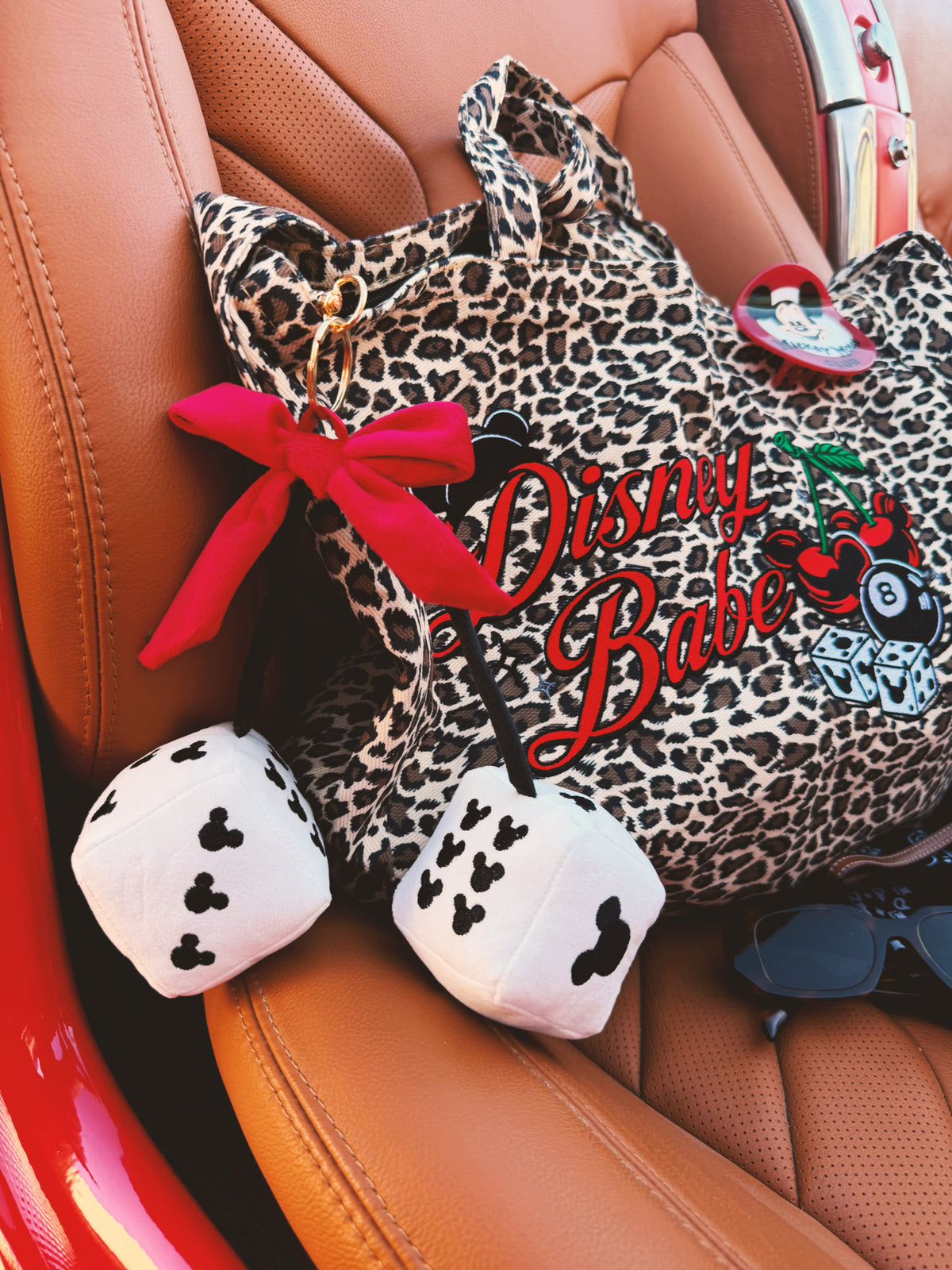 Mouse Dice Plush Bag Charms *READY TO SHIP*