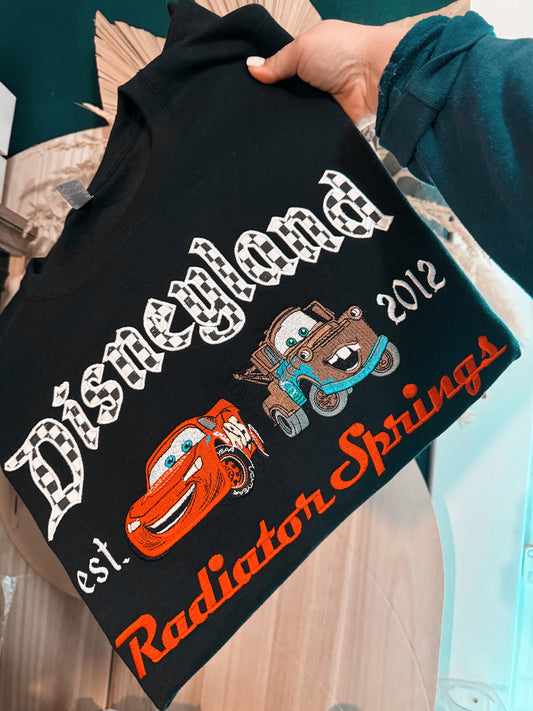 Checkered racers crewneck PRE ORDER(EARLY JULY)