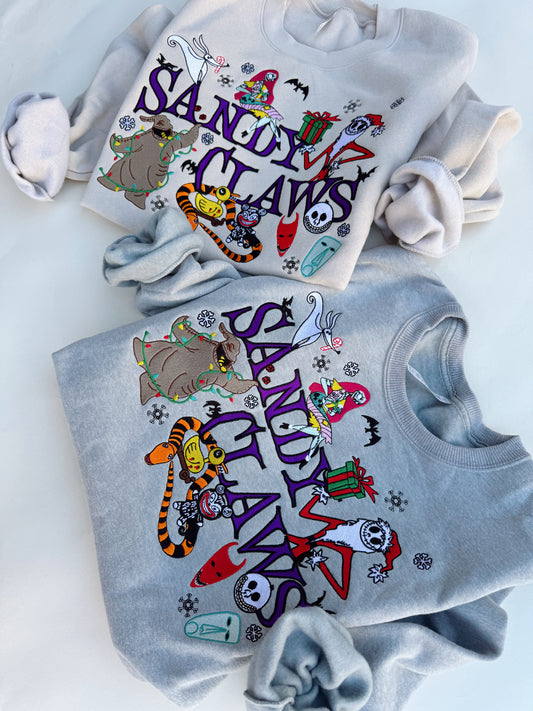 Nightmare embroidered crewneck PRE-ORDER (11/21-12/3)