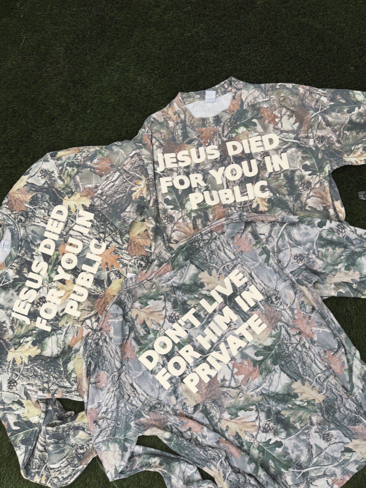 Vintage Camo Jesus Apparel