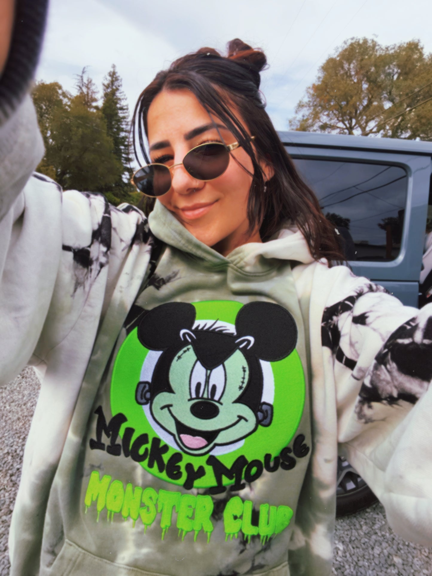 Monster Club Embroidered sweatshirt PRE ORDER (END OF SEPTEMBER/EARLY OCTOBER)