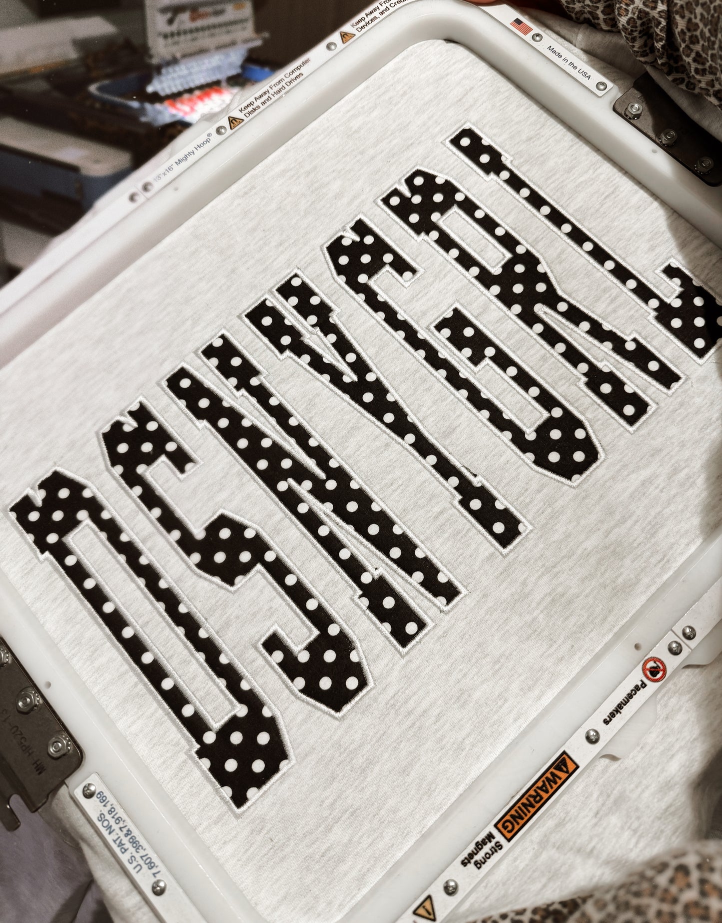 DSNYGRL Embroidered Sweatshirt PRE-ORDER (LATE JUNE/EARLY JULY)