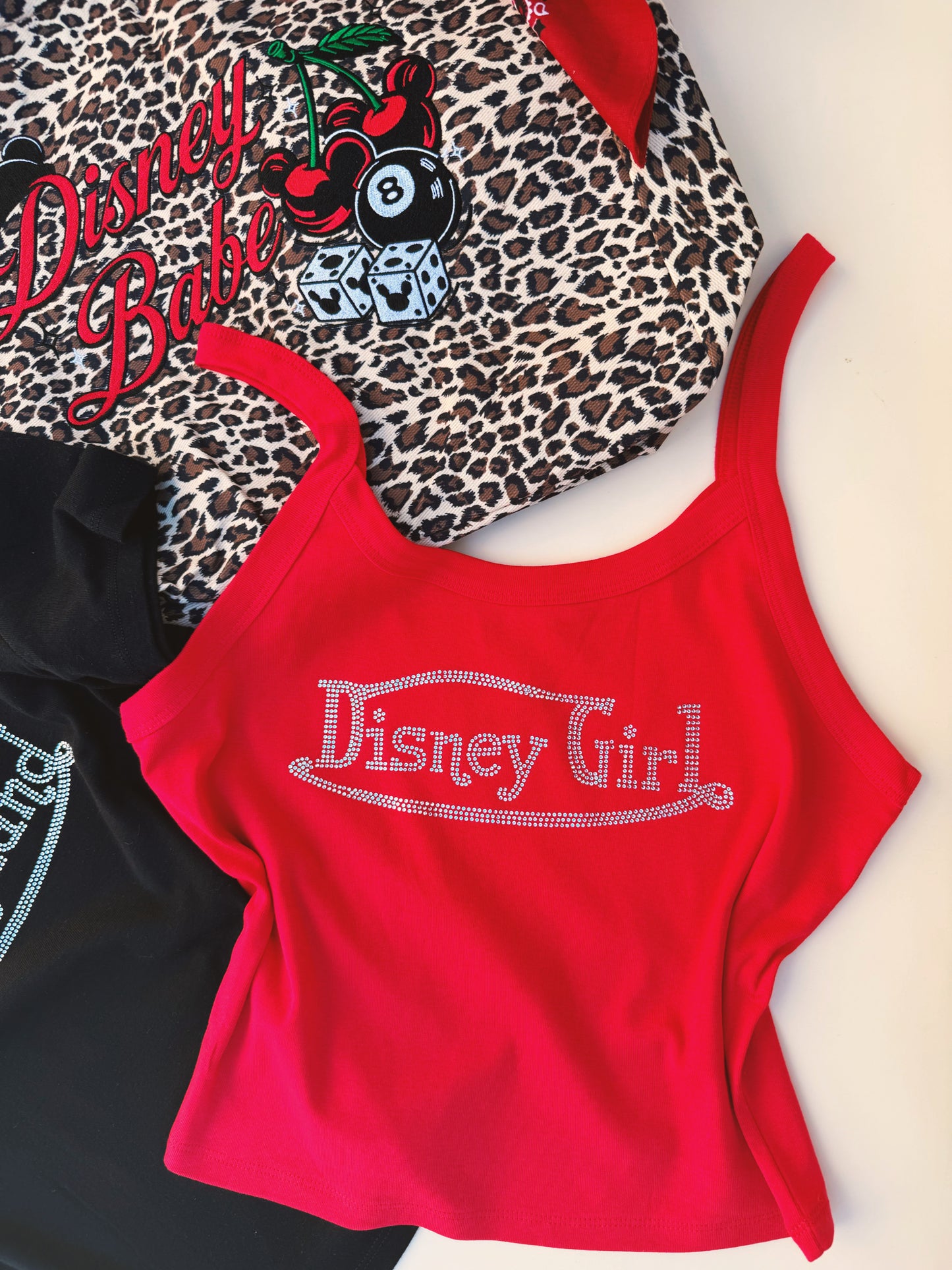 Rhinestone Park tops MADE TO ORDER