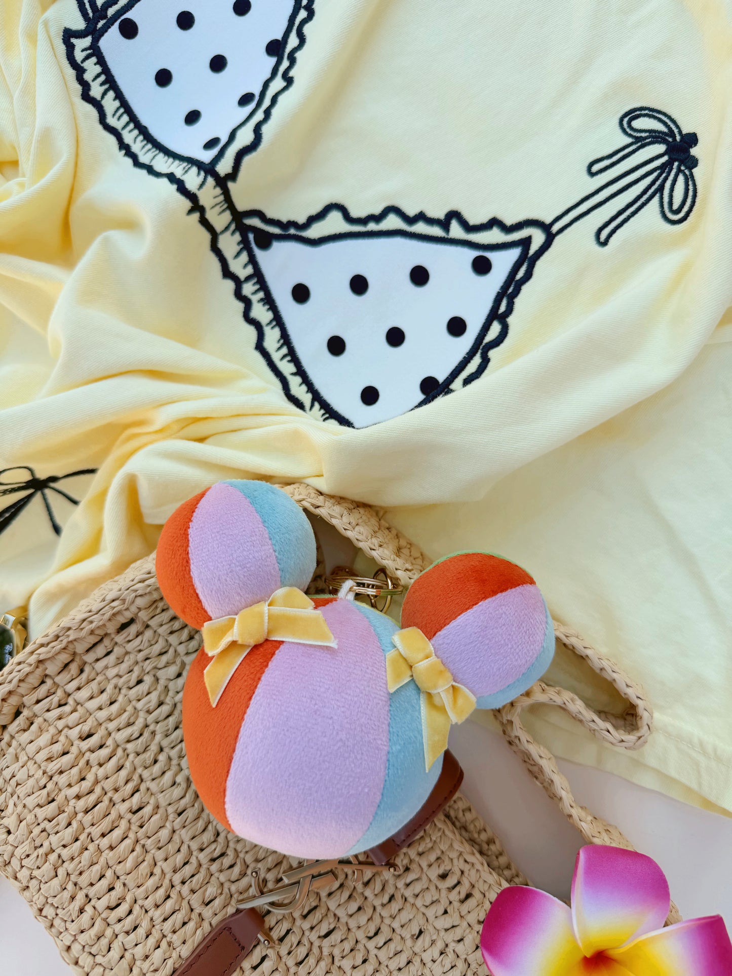 Mouse Beach Ball Bag Charms (PRE SALE ESTIMATED WEEK OF JULY 12th)