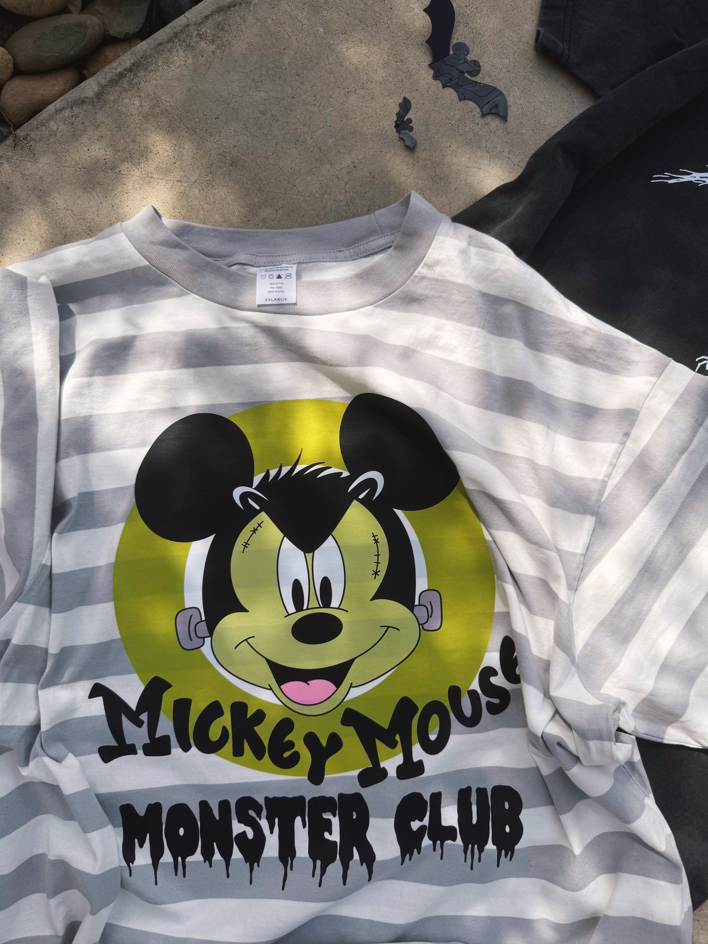 Striped monster club GRAPHIC BOXY TEE (EARLY/MID SEPTEMBER)