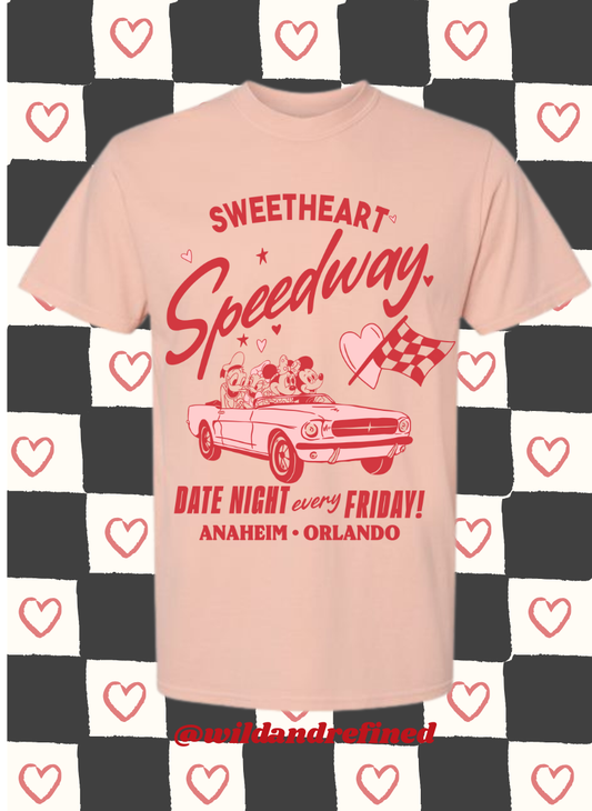 Sweetheart Speedway ADULT GRAPHIC TEES (MADE TO ORDER)
