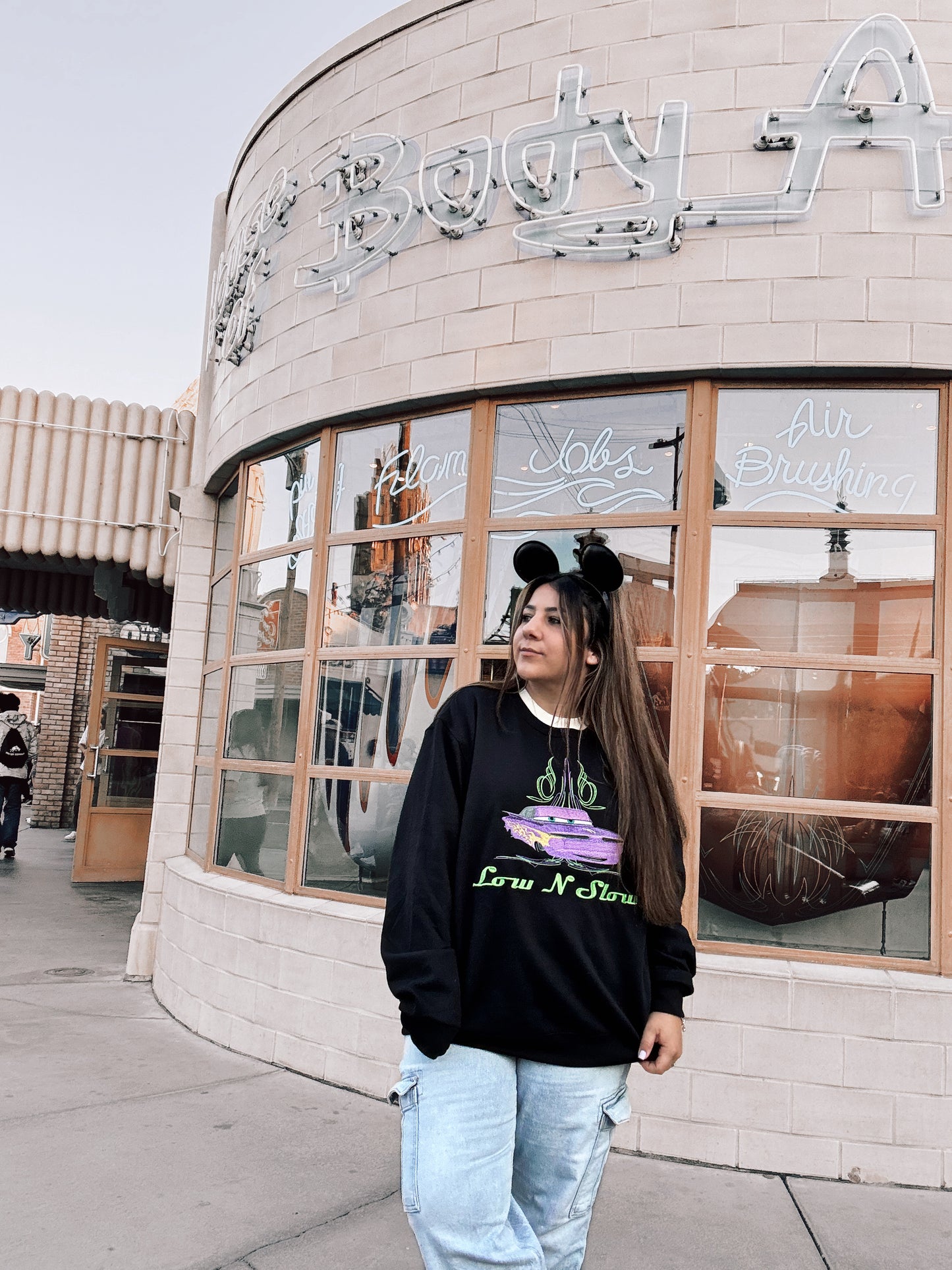 Low N Slow embroidered crewneck PRE ORDER  (11/21-12/3)