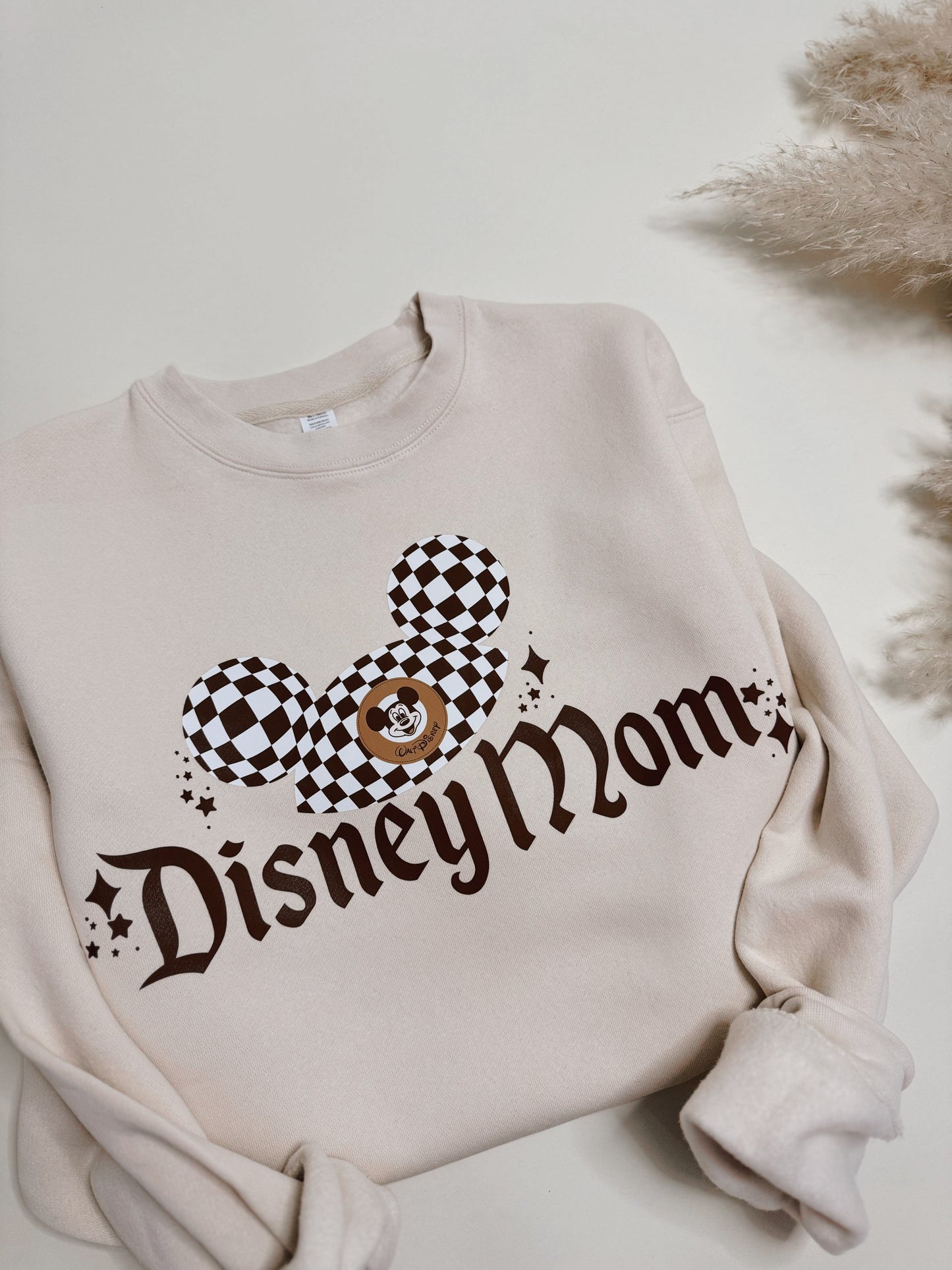 Checkered Magic Mom GRAPHIC sweatshirt MADE TO ORDER
