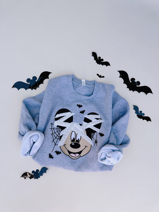 Mummy Mouse embroidered crewneck PRE-ORDER (LATE SEPT/EARLY OCT)