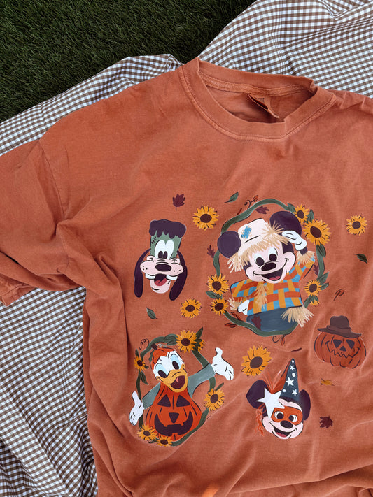 Fall Friends ADULT GRAPHIC TEE (MADE TO ORDER)