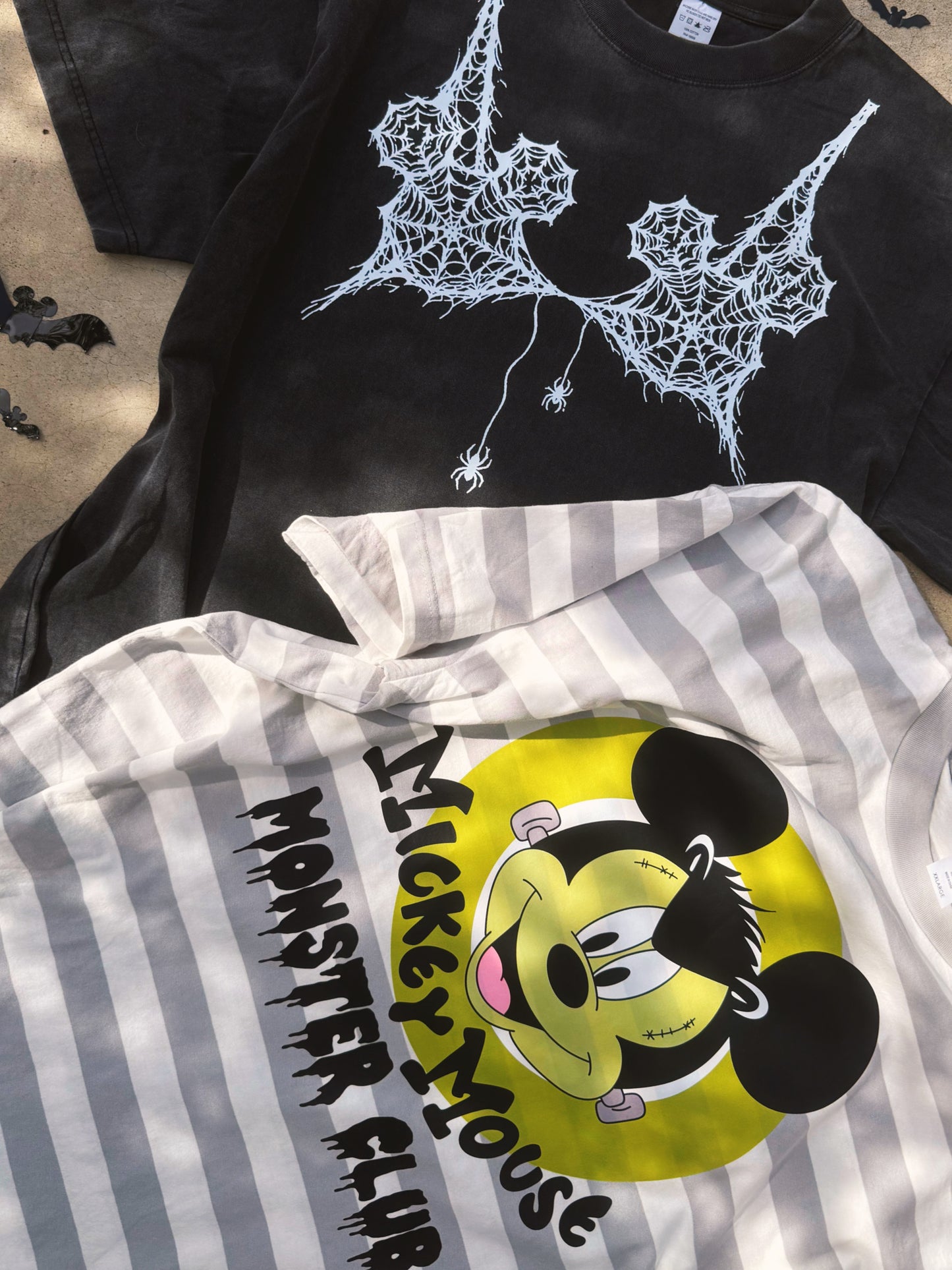 Striped monster club GRAPHIC BOXY TEE (EARLY/MID SEPTEMBER)