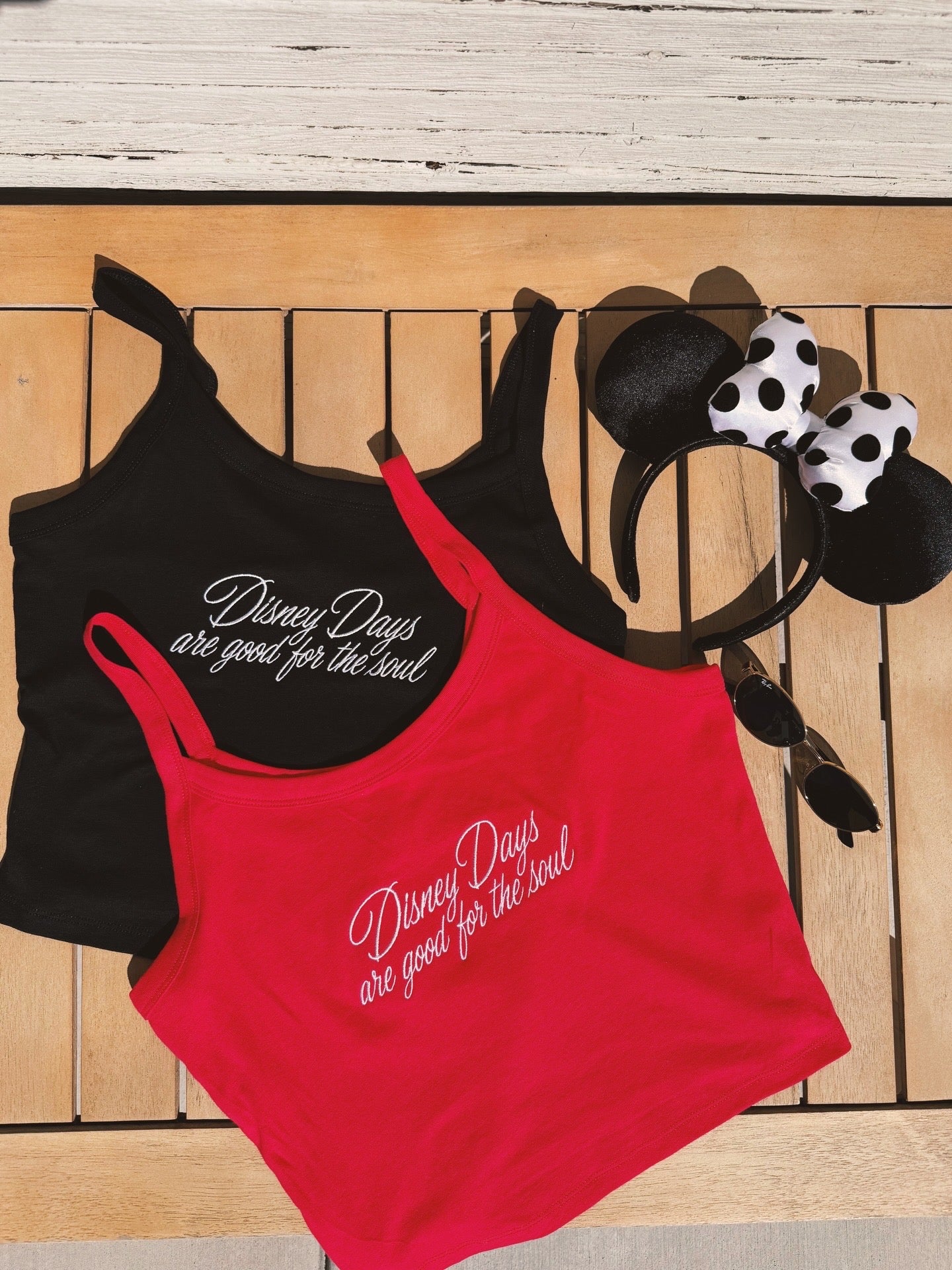 Park Days Embroidered tank PRE ORDER  (EARLY JULY)