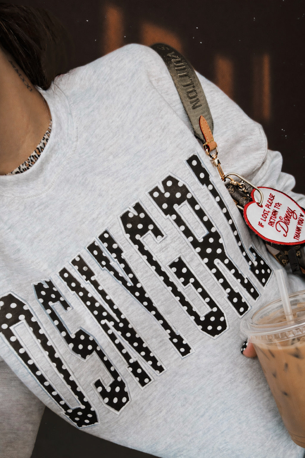 DSNYGRL Embroidered Sweatshirt PRE-ORDER (LATE JUNE/EARLY JULY)