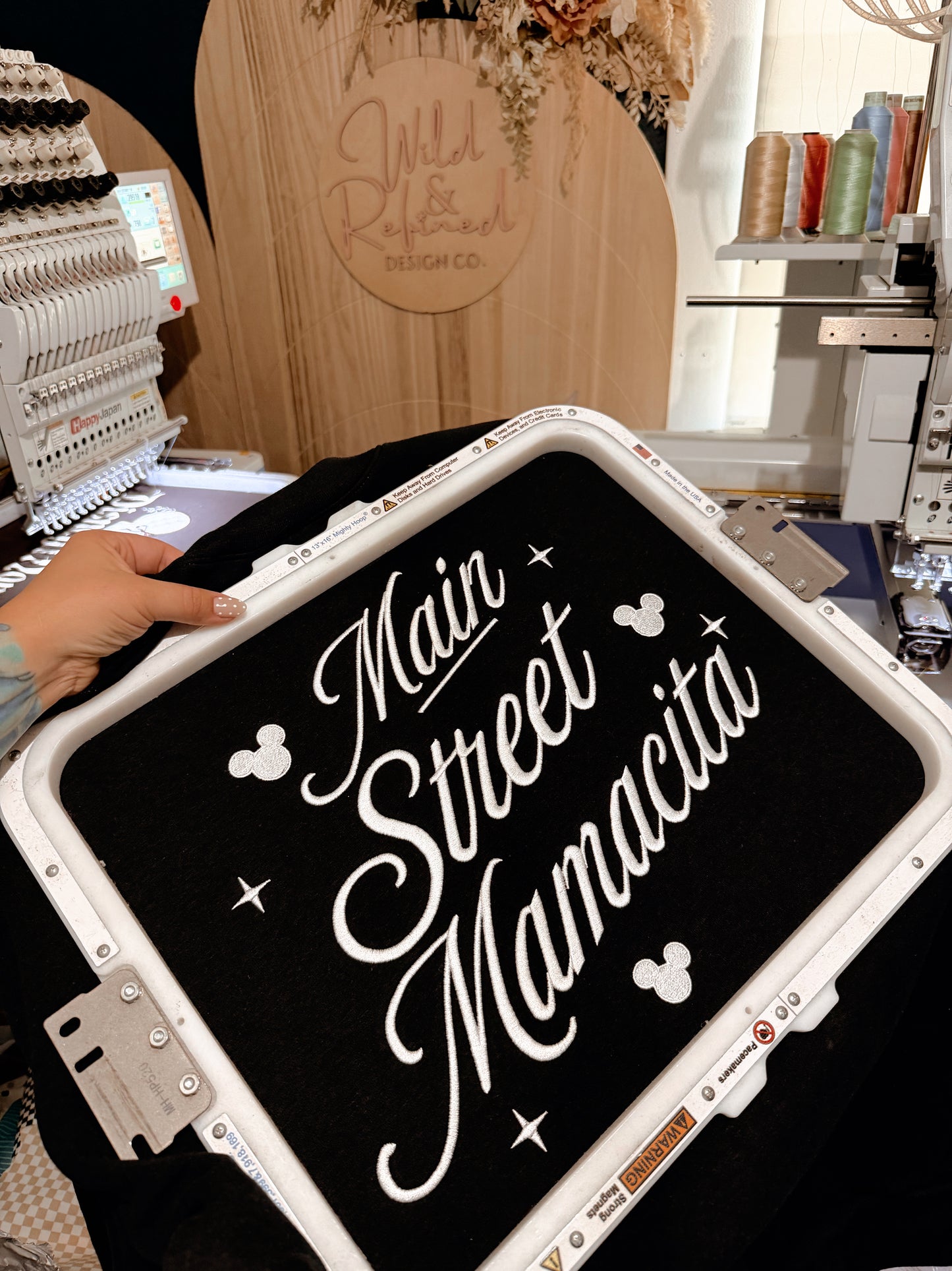 Mamacita/Mom Club Embroidered crewneck PRE ORDER (MID/LATE AUG)