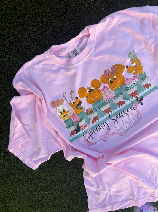 Pumpkins and Bows GRAPHIC Tee MADE TO ORDER