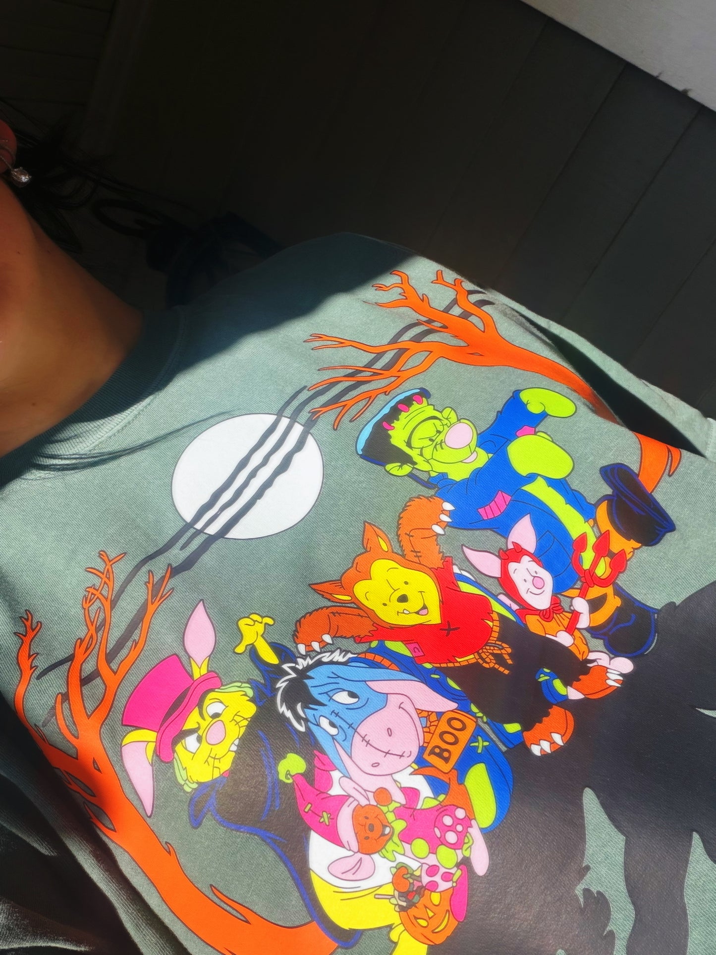 Haunted Hundred Acre ADULT GRAPHIC TEE (MADE TO ORDER)
