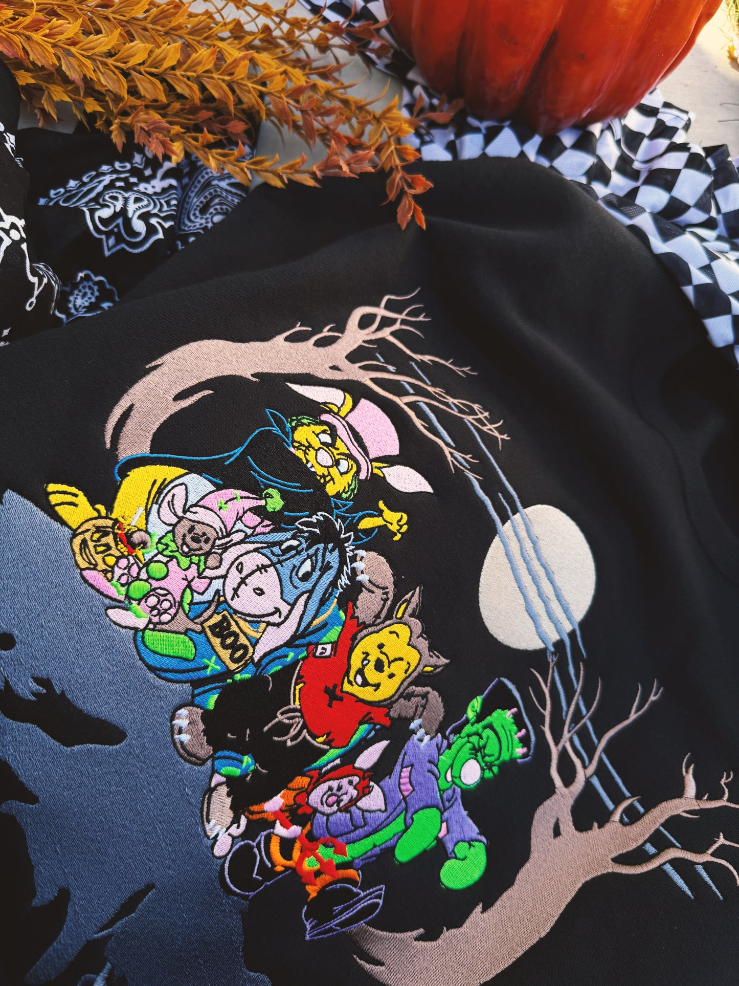 Hundred Acre Haunt Embroidered sweatshirt (PRE ORDER MID/LATE AUG)