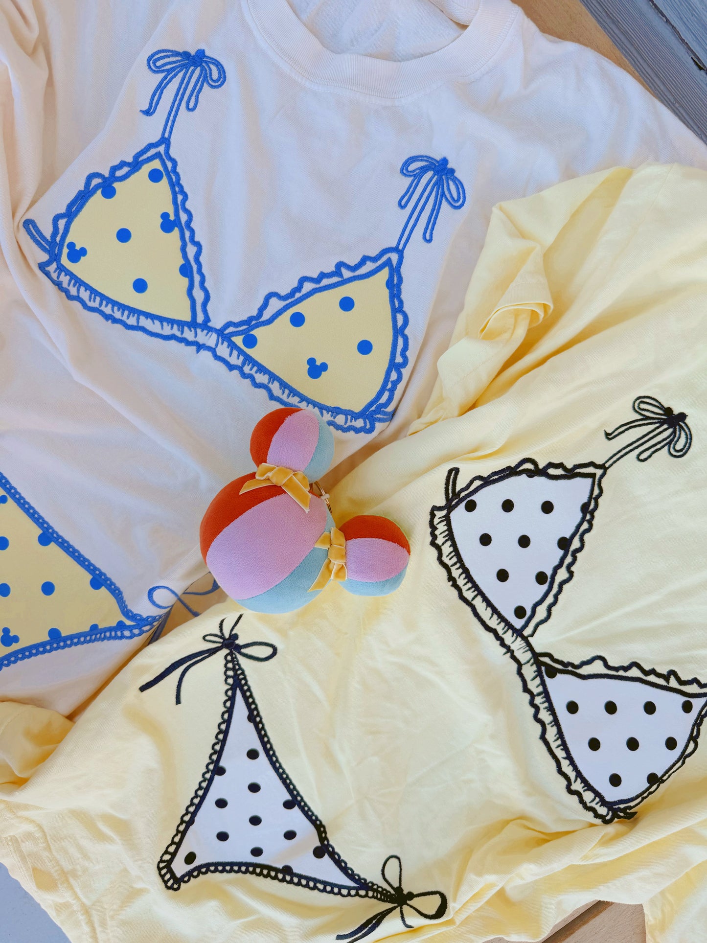 Bikini embroidered T-SHIRT PRE-ORDER (EARLY/MID AUGUST)