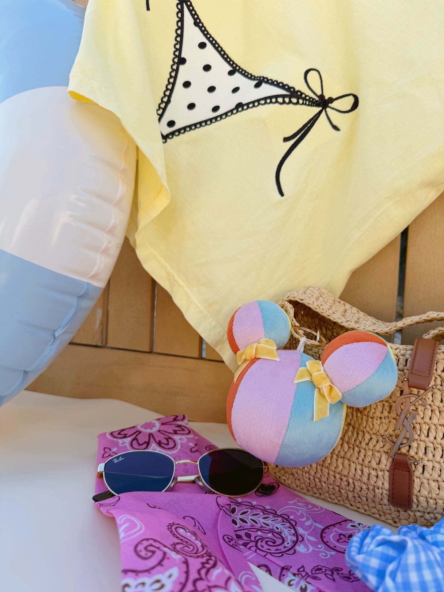Mouse Beach Ball Bag Charms (PRE SALE ESTIMATED WEEK OF JULY 12th)