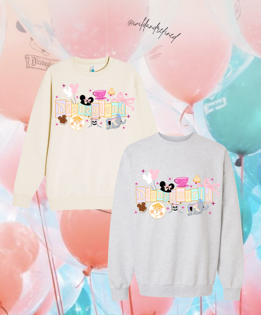 IN THE PARKS ADULT GRAPHIC SWEATSHIRT (MADE TO ORDER)