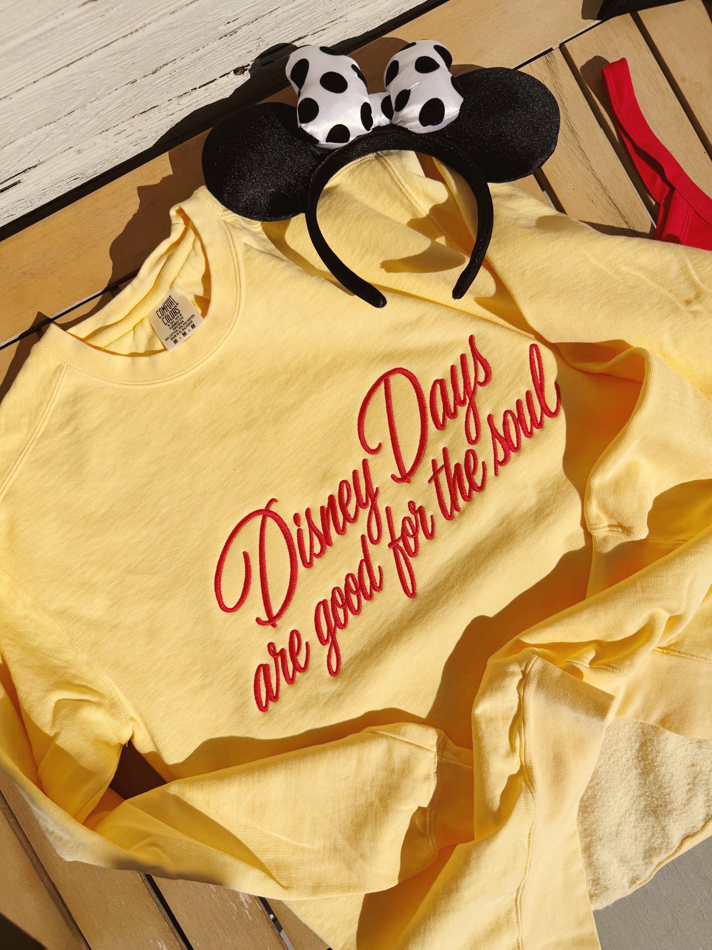 Park Days Embroidered sweatshirt PRE ORDER(MID/LATE JULY)