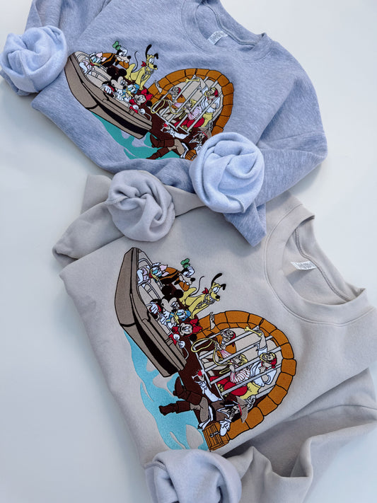 Pirates Embroidered crewneck (11/21-12/3)