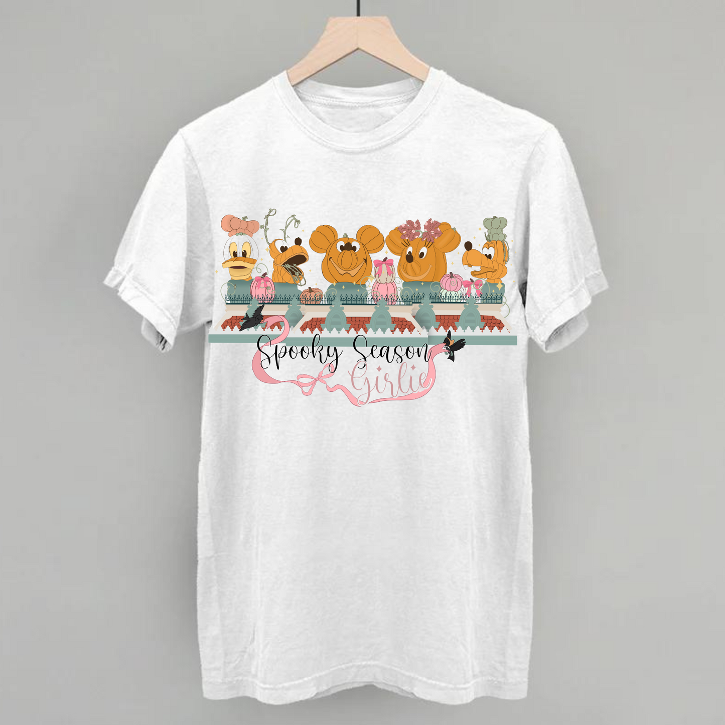 Pumpkins and Bows GRAPHIC Tee MADE TO ORDER