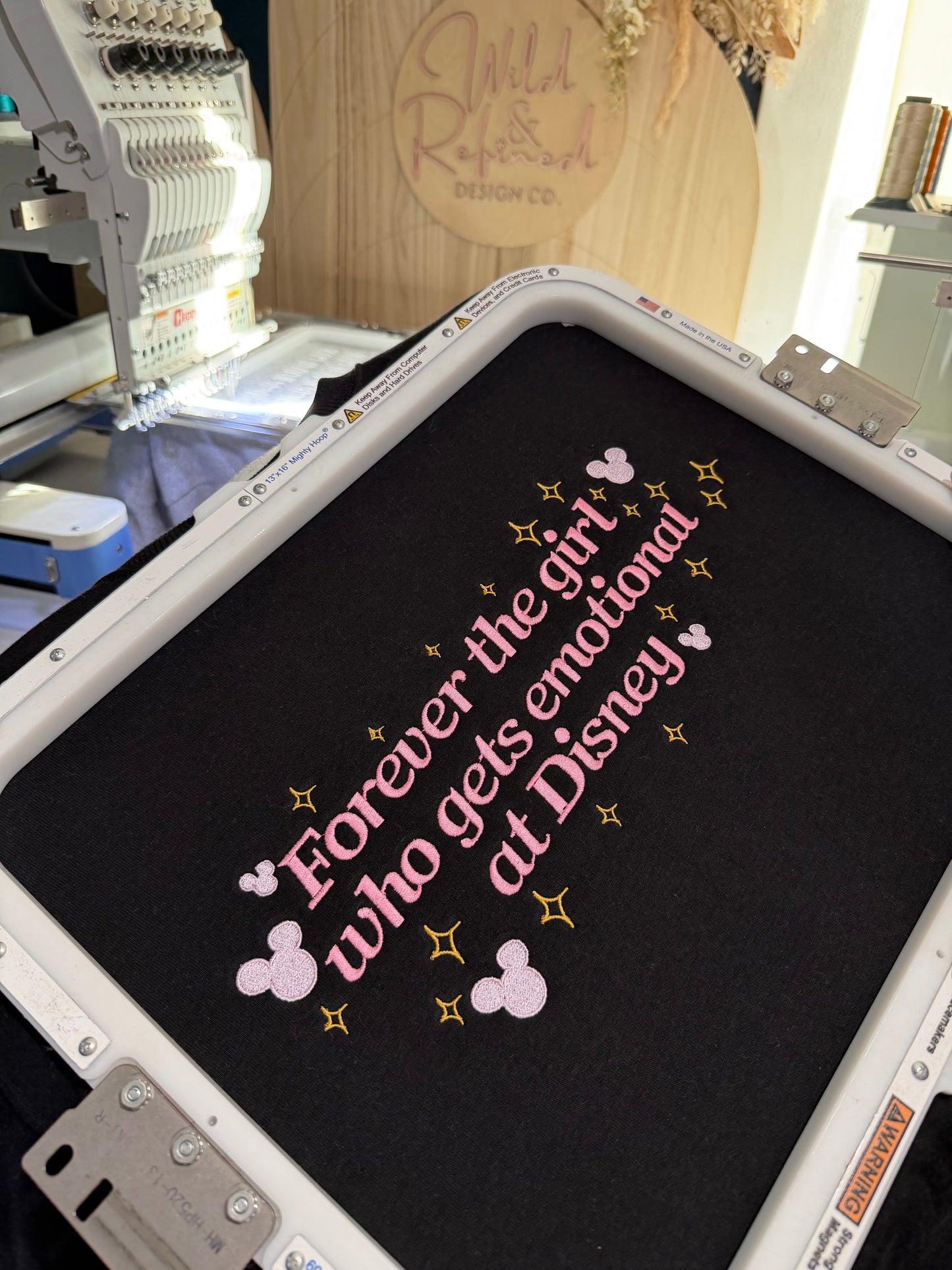 Nostalgic Girl Embroidered Sweatshirt PRE-ORDER (MID/LATE JUNE)