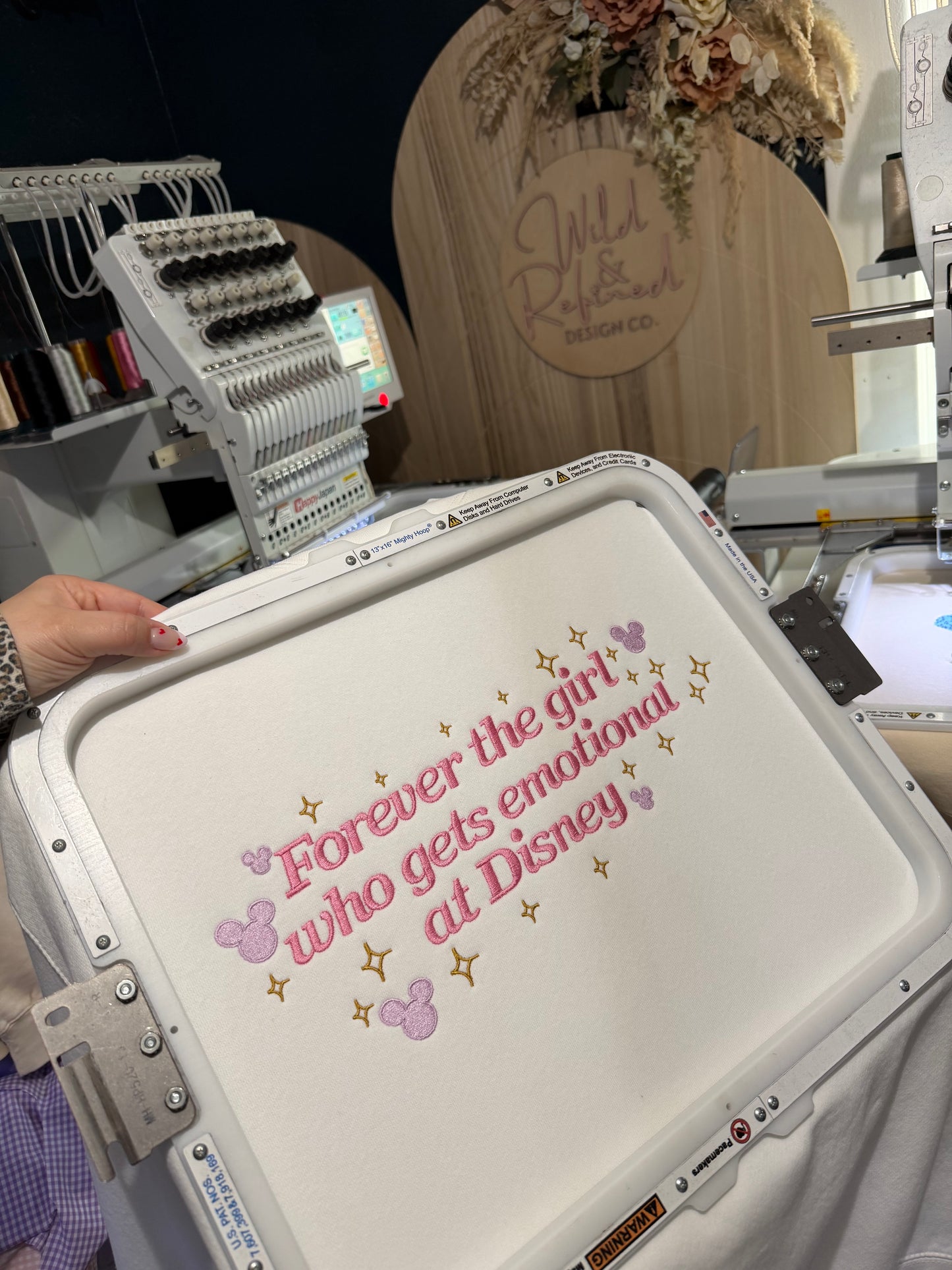 Nostalgic Girl Embroidered Sweatshirt PRE-ORDER (MID/LATE JUNE)