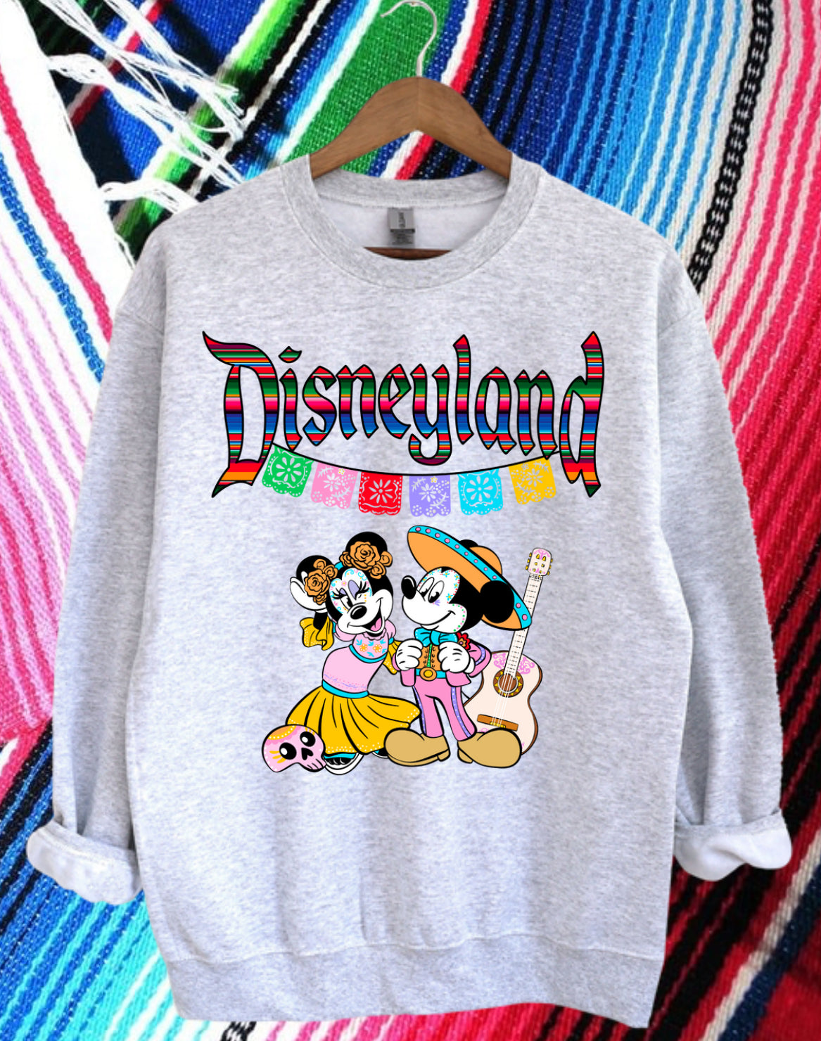 Dia de los muertos GRAPHIC sweatshirt MADE TO ORDER