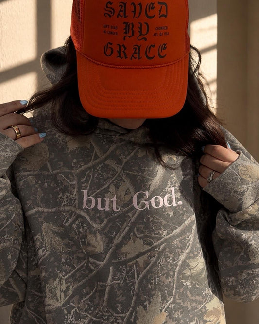 But God Embroidered Hoodie (MID/LATE MAY)